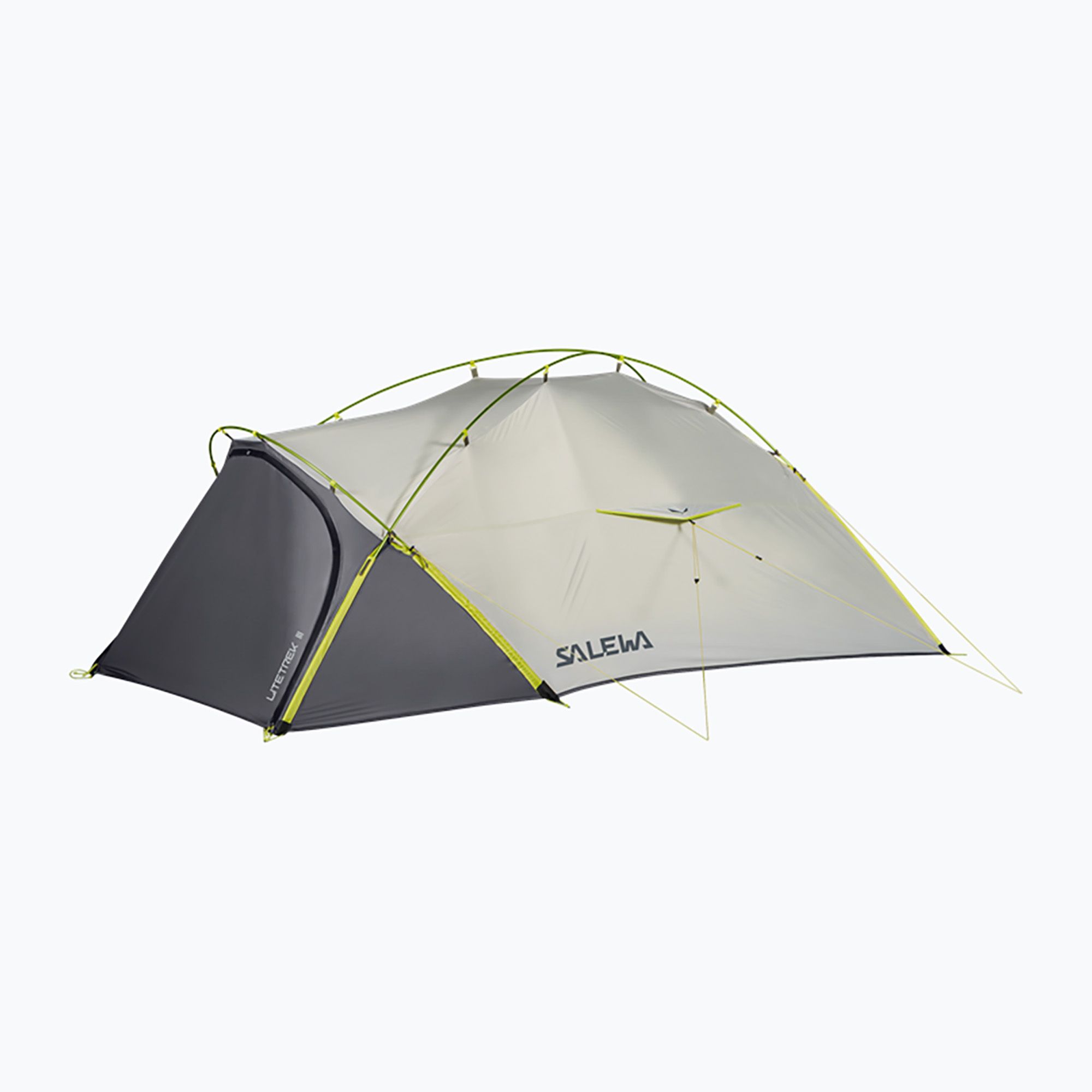 Namiot trekkingowy 3-osobowy Salewa Litetrek III lightgrey/cactus 