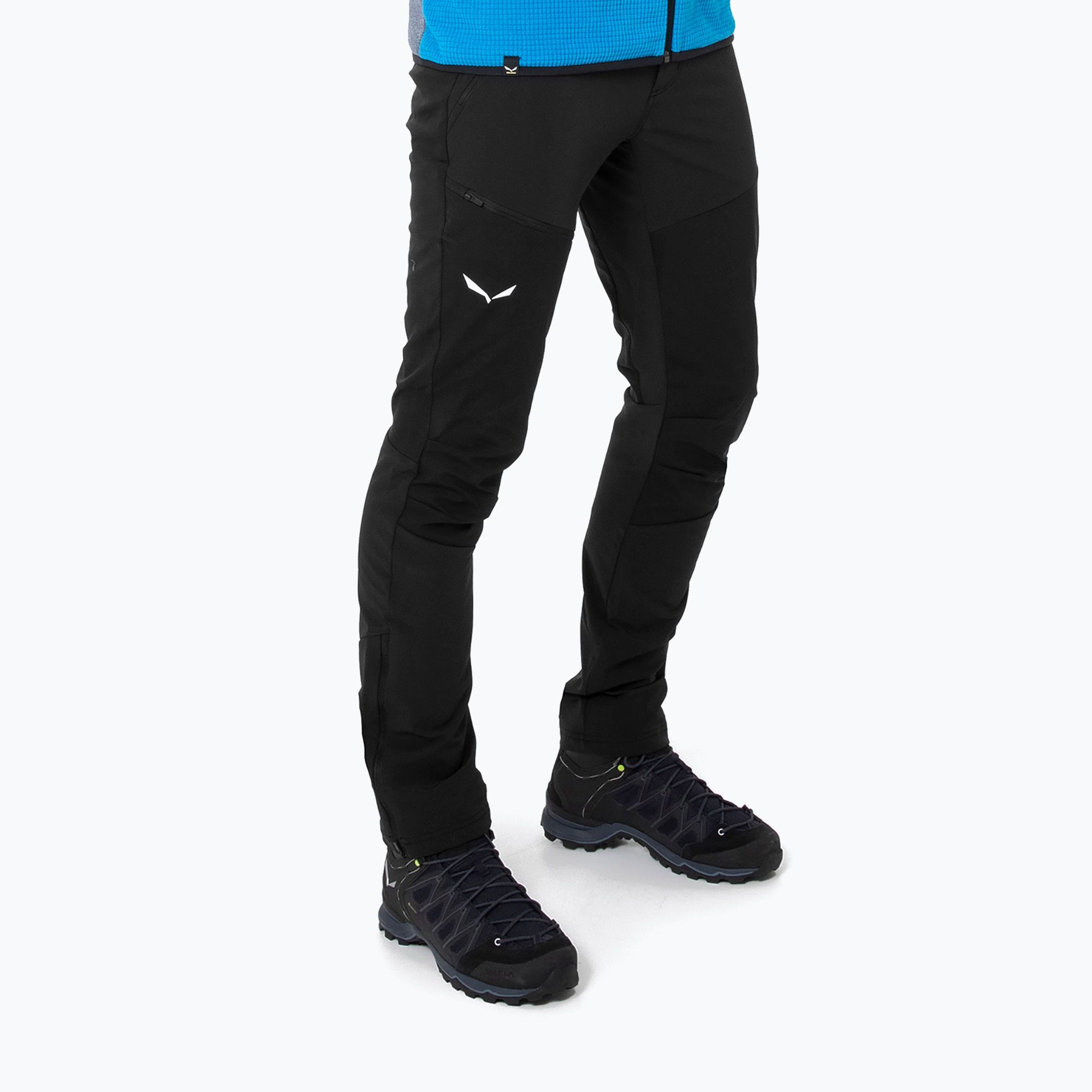 Spodnie softshell męskie Salewa Puez Orval 2 DST black out 