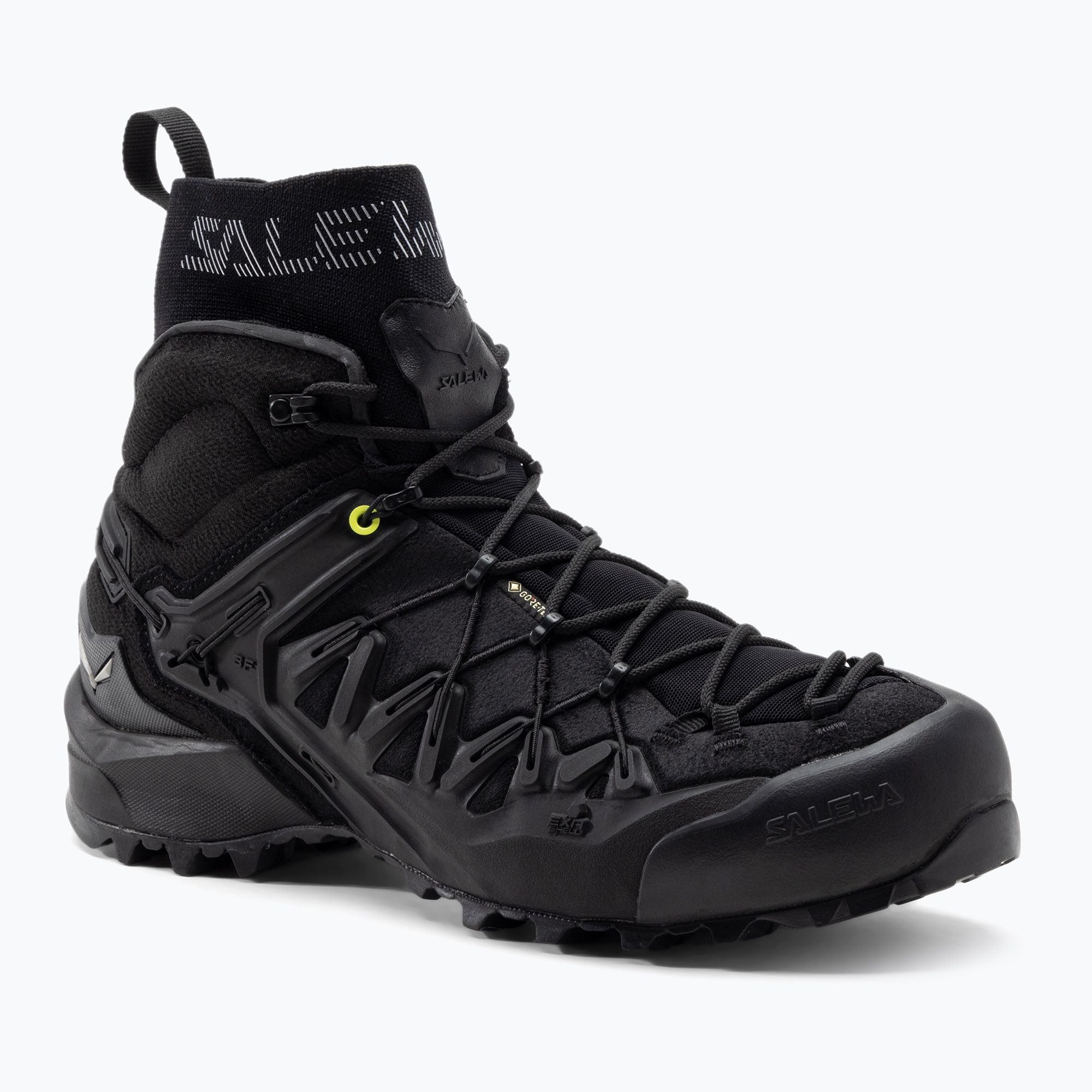 Buty podejściowe męskie Salewa Wildfire Edge Mid GTX black/black 