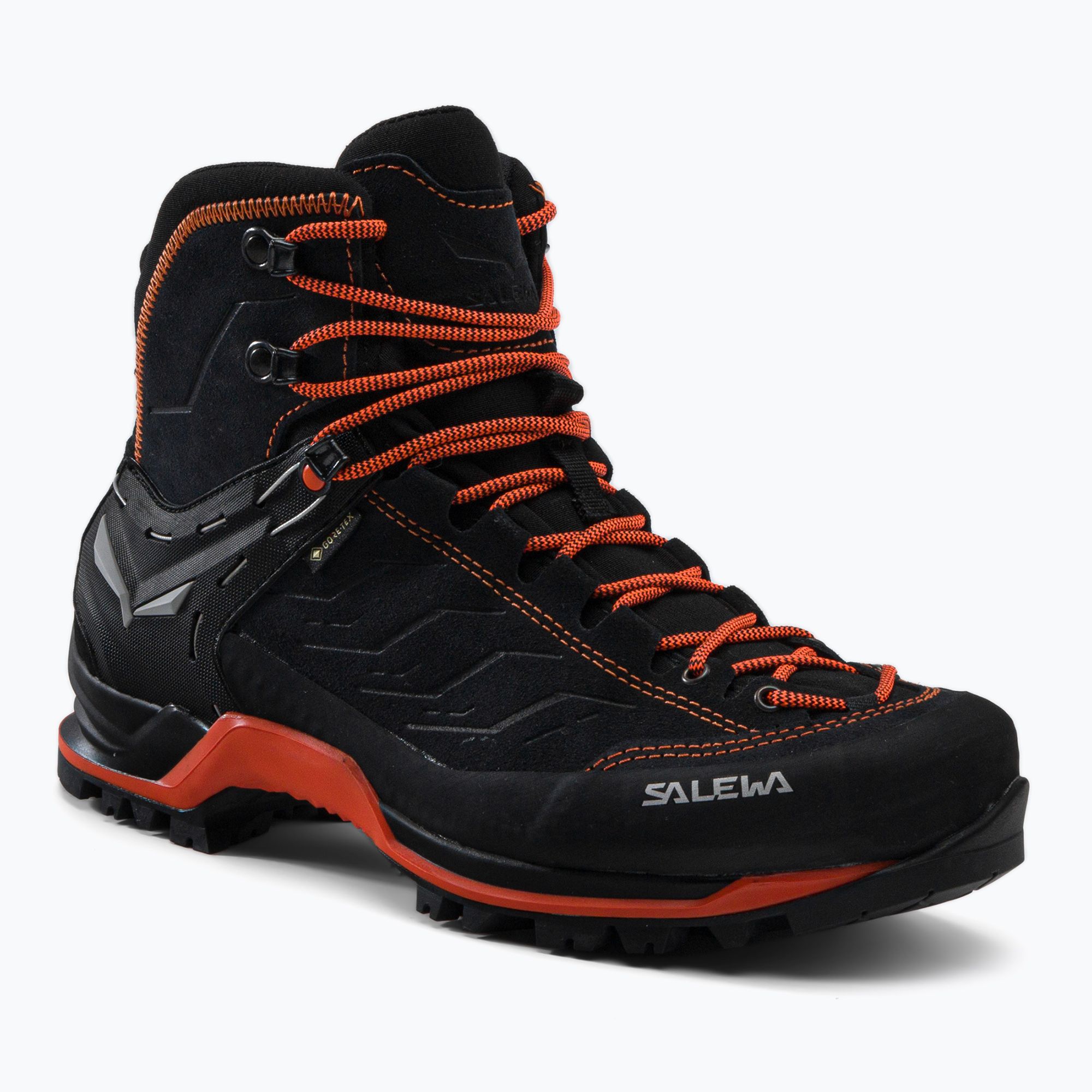 Buty trekkingowe męskie Salewa MTN Trainer Mid GTX asphalt/fluo orange 
