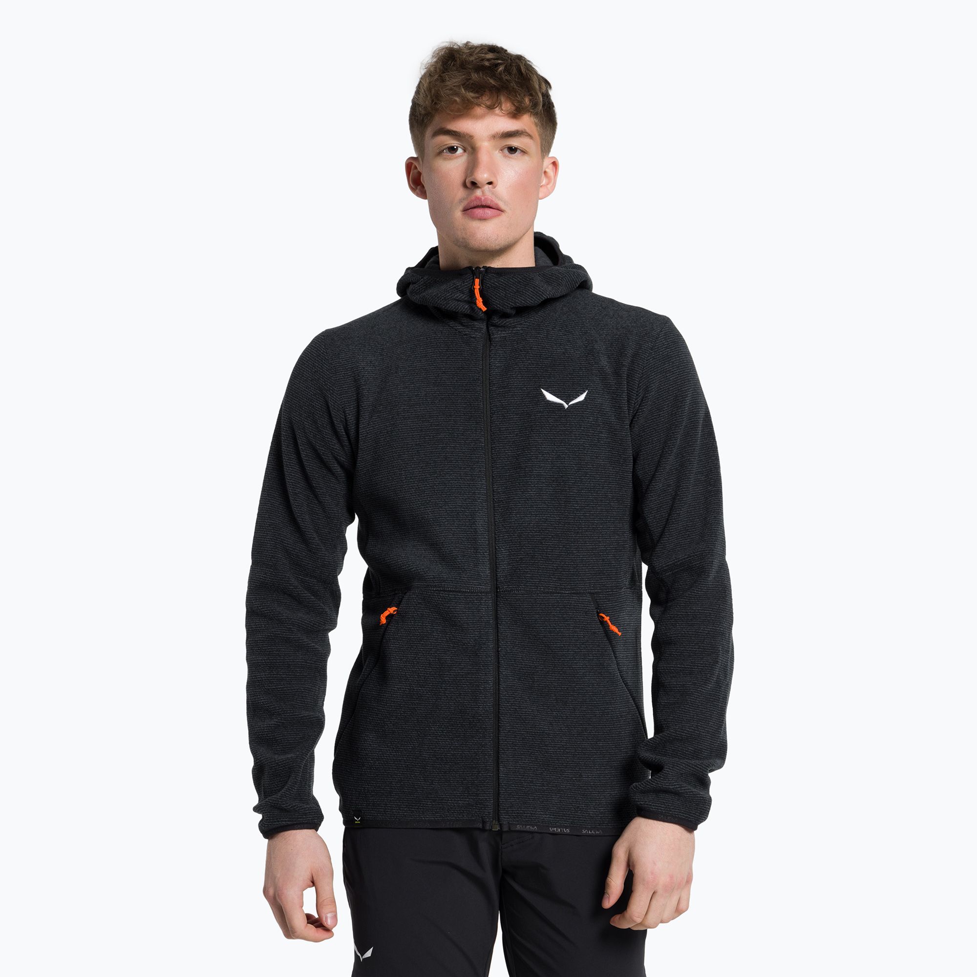 Bluza trekkingowa męska Salewa Nuvolo PL black out melange 