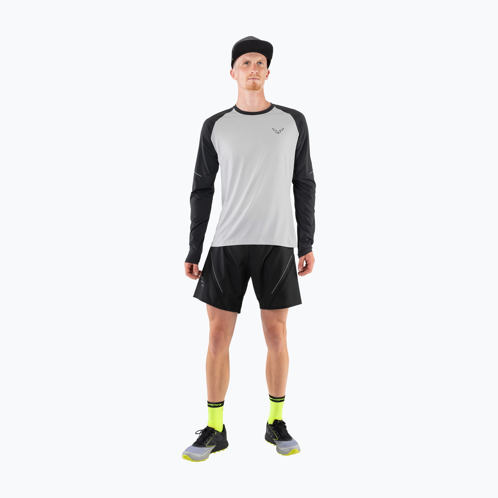 Longsleeve do biegania męski DYNAFIT Alpine Pro black out 