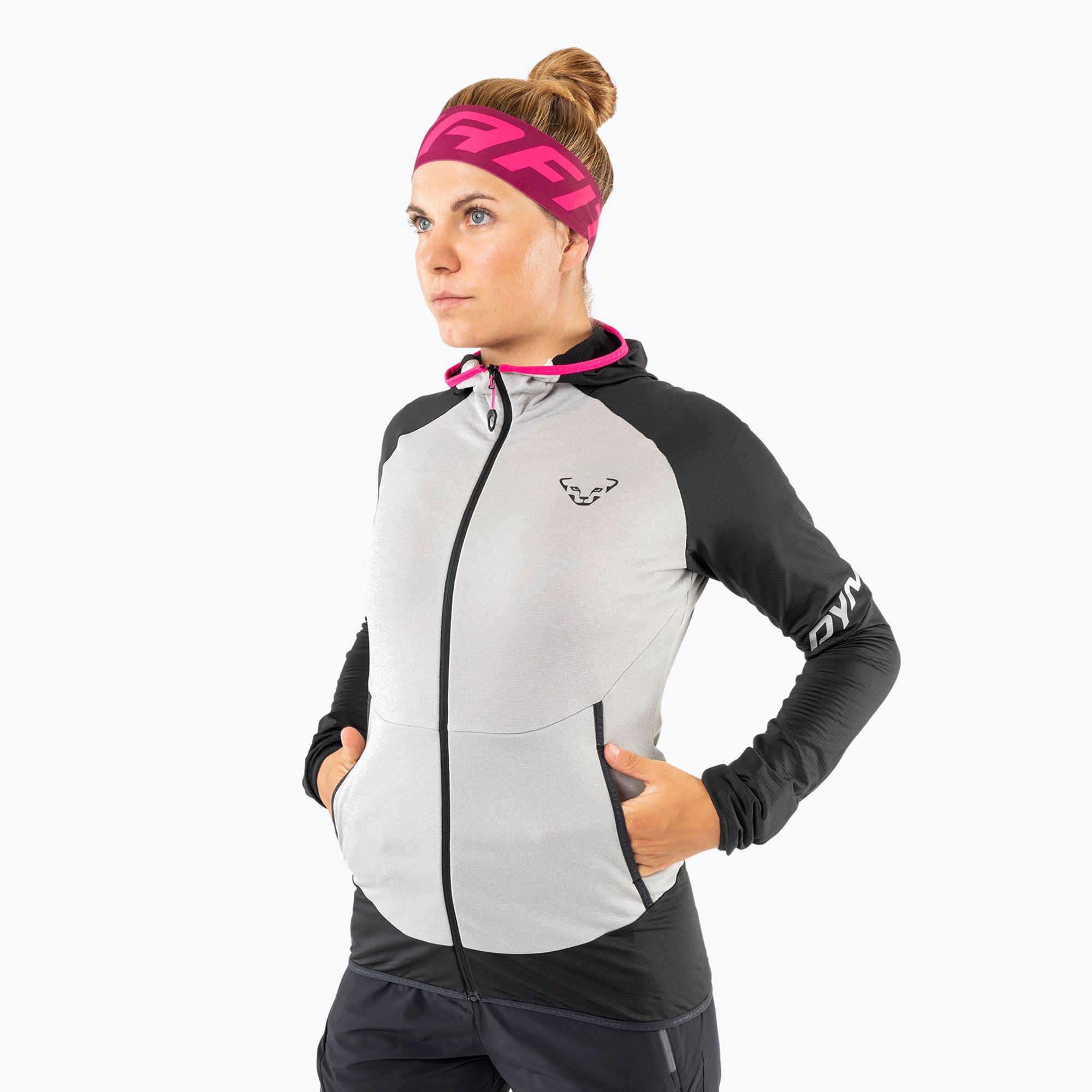 Bluza trekkingowa damska DYNAFIT Transalper Light Polartec Hoody black out 
