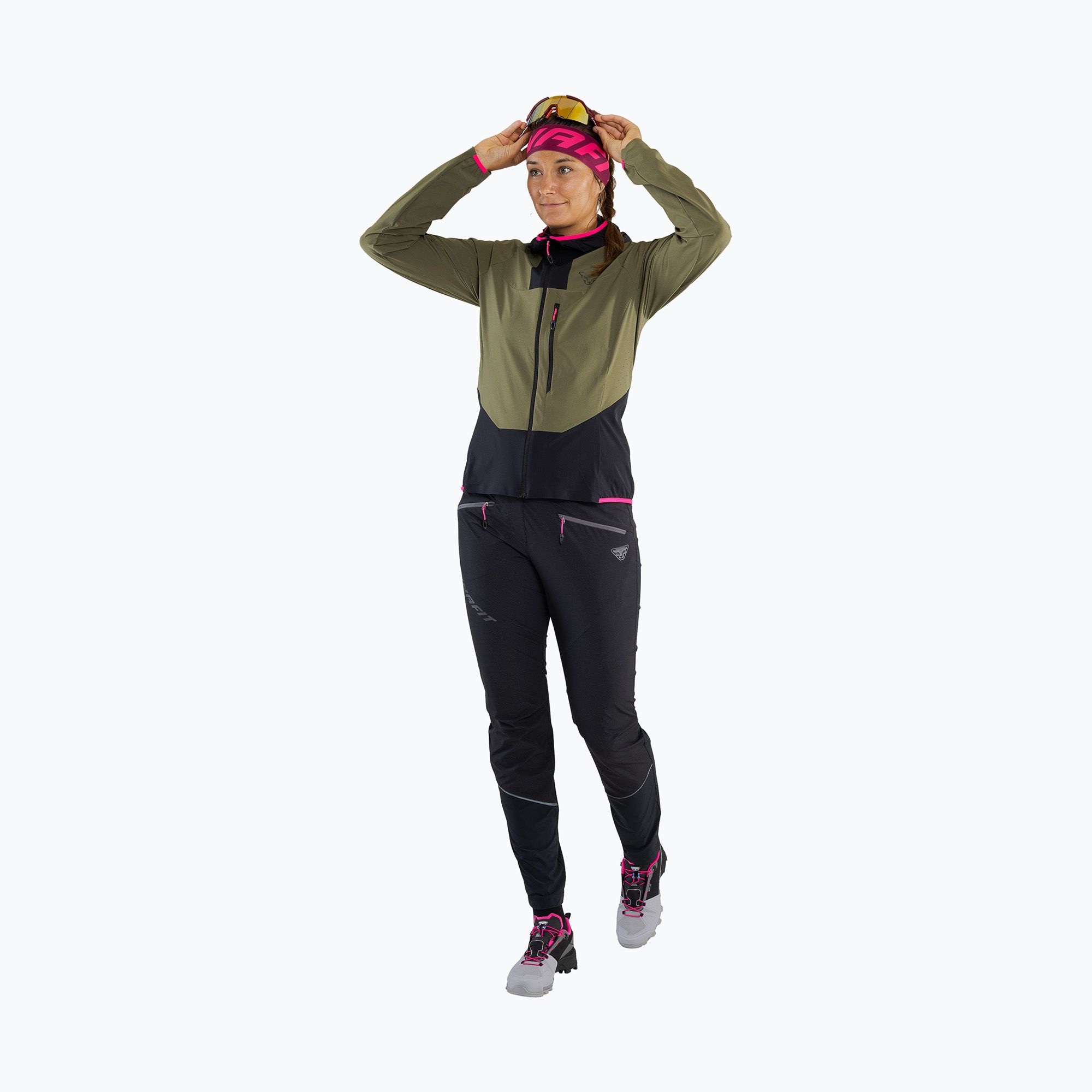 Spodnie trekkingowe damskie DYNAFIT Traverse Dynastretch black out 