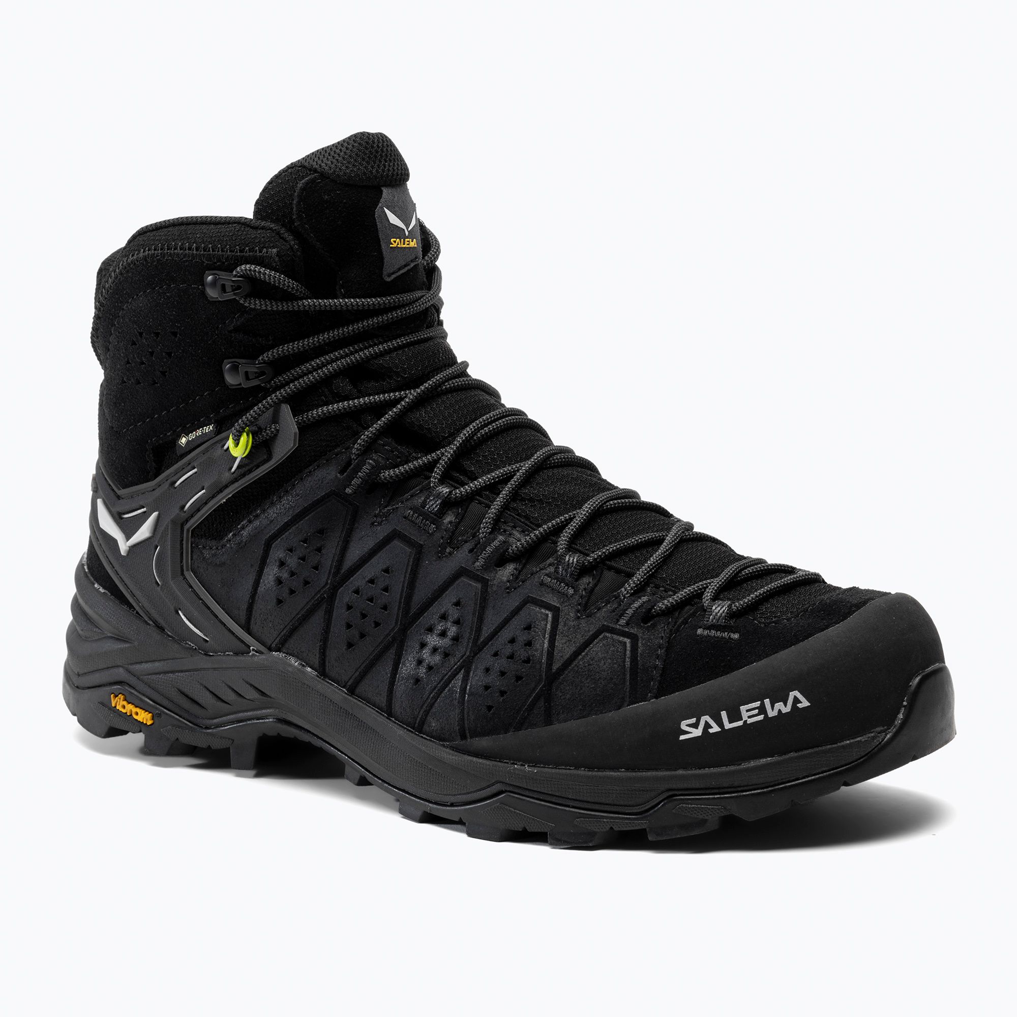 Buty trekkingowe męskie Salewa Alp Trainer 2 Mid GTX black/black 