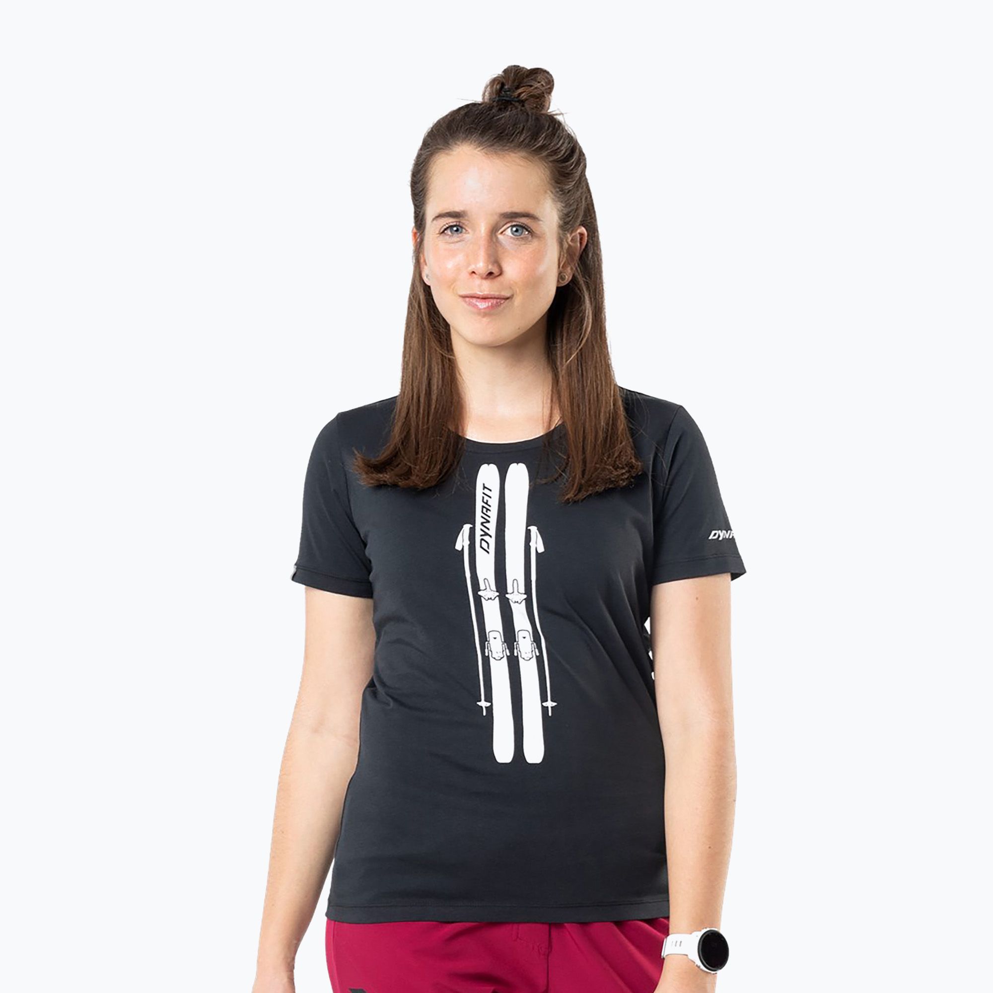 Koszulka damska DYNAFIT Graphic Co black out/ski 