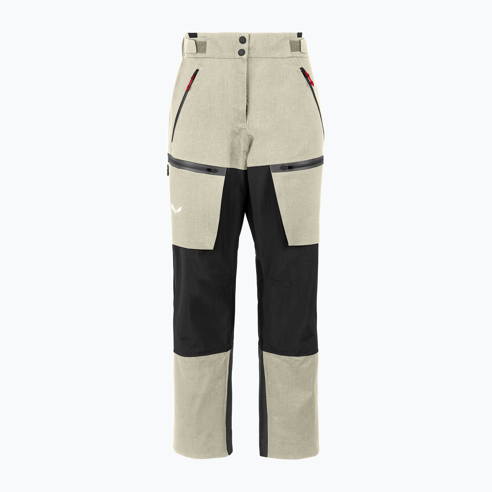 Spodnie z membraną damskie Salewa Sella 3L PTXR oatmeal/black out 