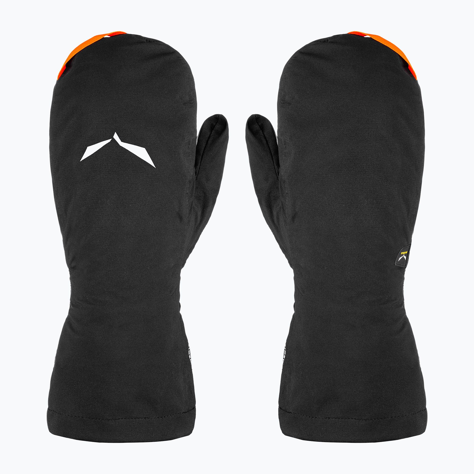 Rękawiczki trekkingowe Salewa Ortles PTX 3L Overmitten black out 