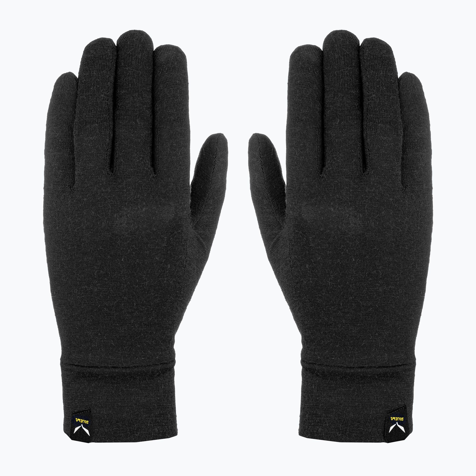 Rękawiczki trekkingowe Salewa Cristallo Liner black out 