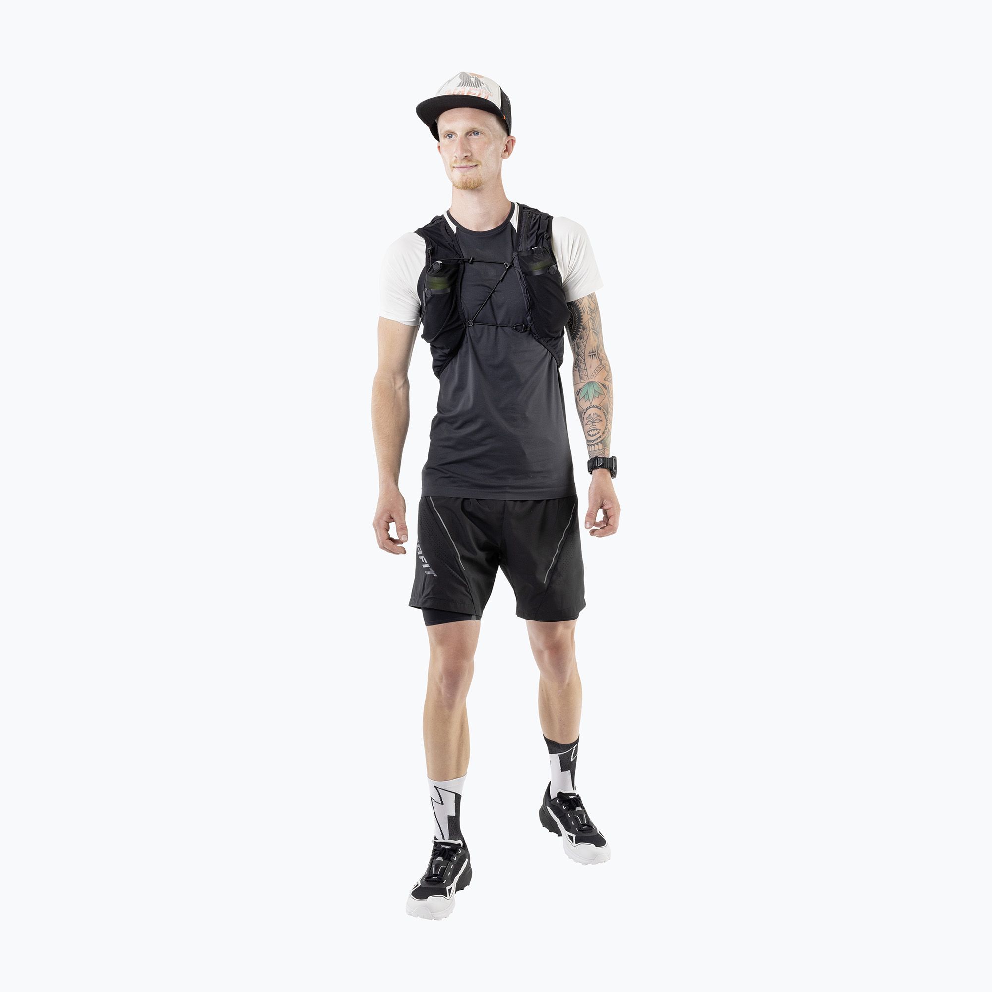 Spodenki do biegania męskie DYNAFIT Ultra 2/1 black out 