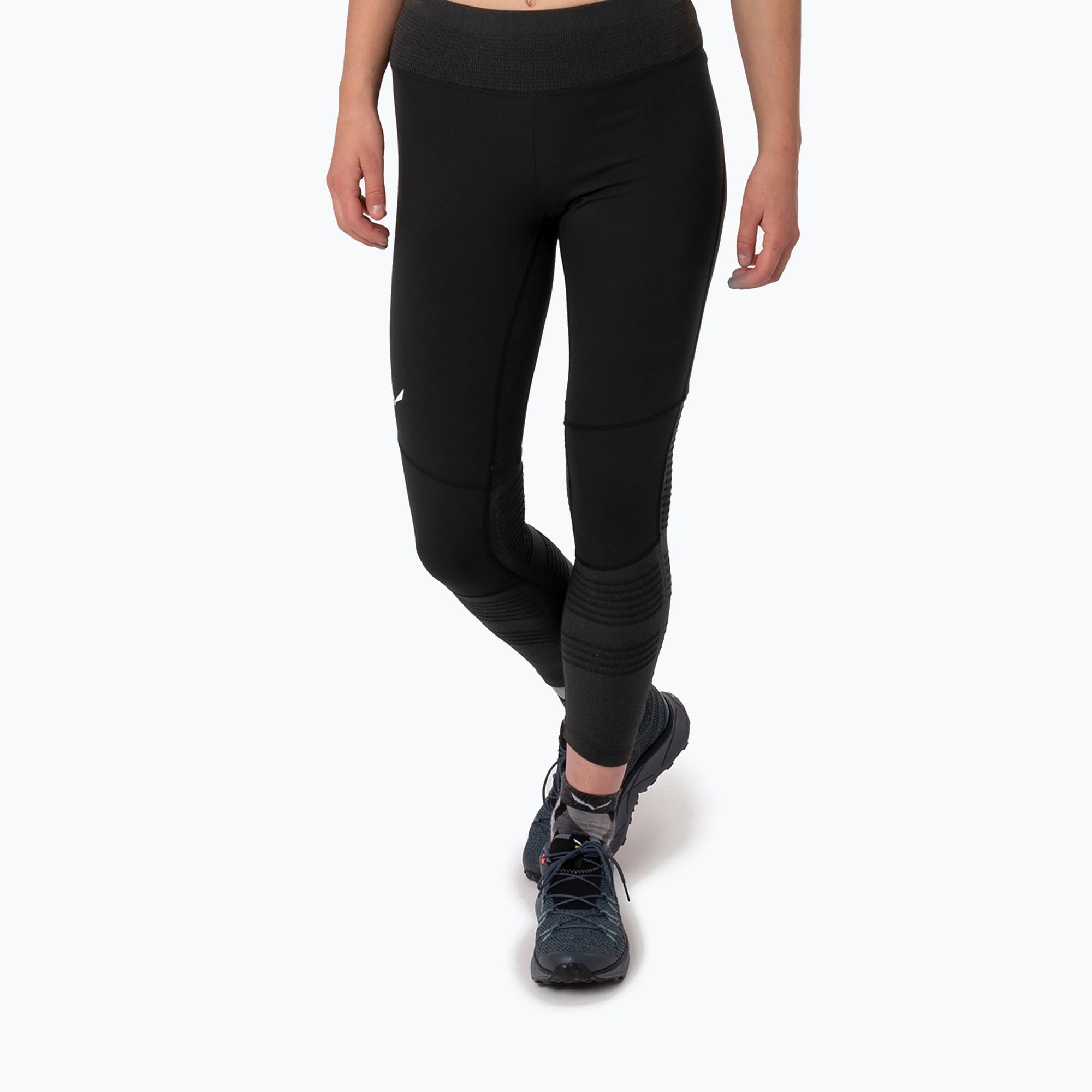 Legginsy damskie Salewa Pedroc Dry Resp Hyb black out 