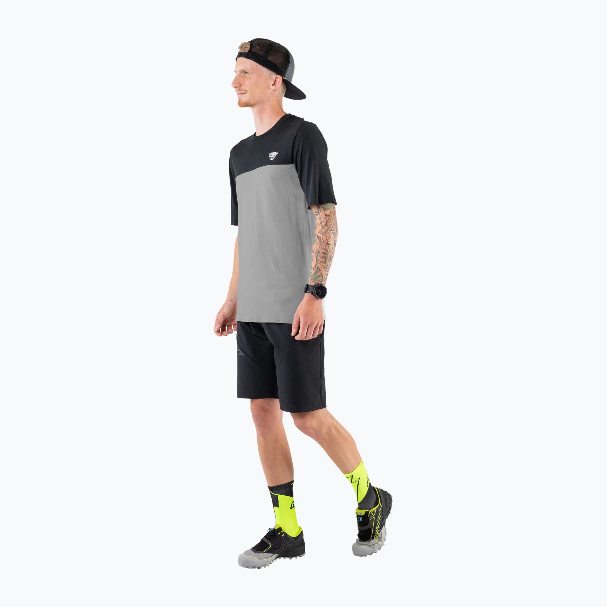 Koszulka trekkingowa męska DYNAFIT Traverse S-Tech alloy 