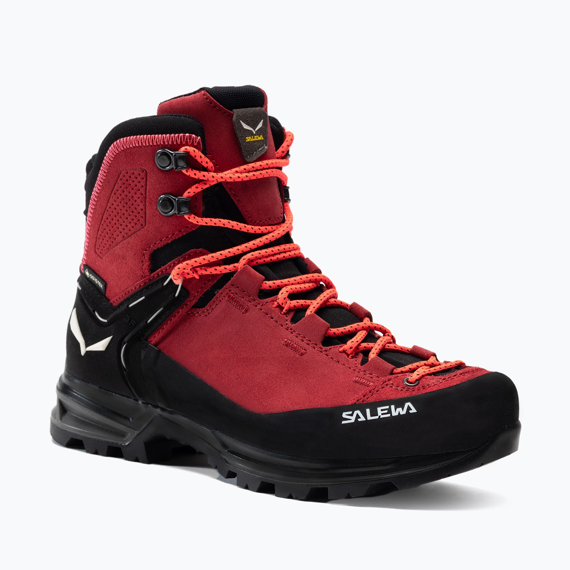 Buty trekkingowe damskie Salewa MTN Trainer 2 Mid GTX red dahlia/black 