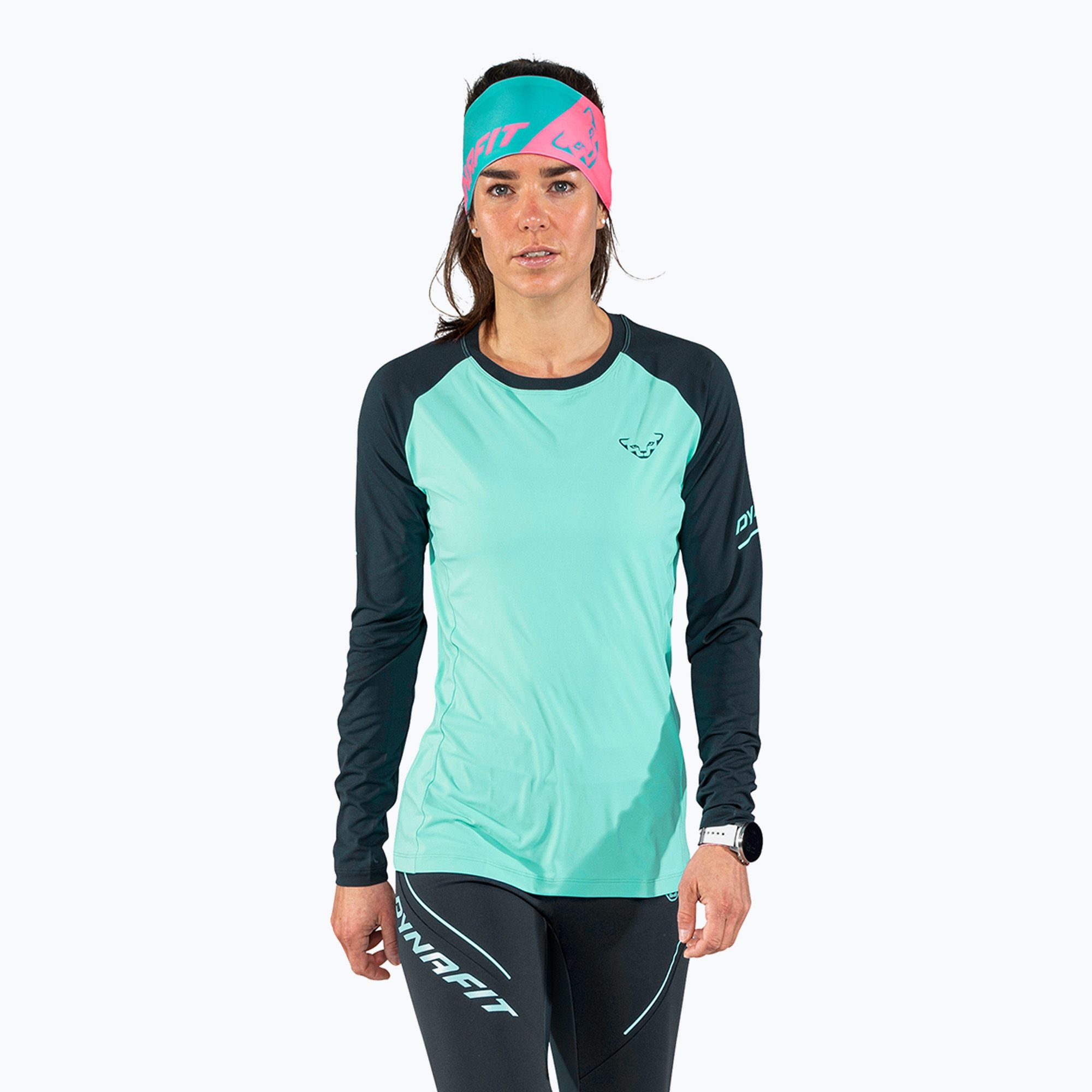 Longsleeve do biegania damski DYNAFIT Alpine Pro marine blue 