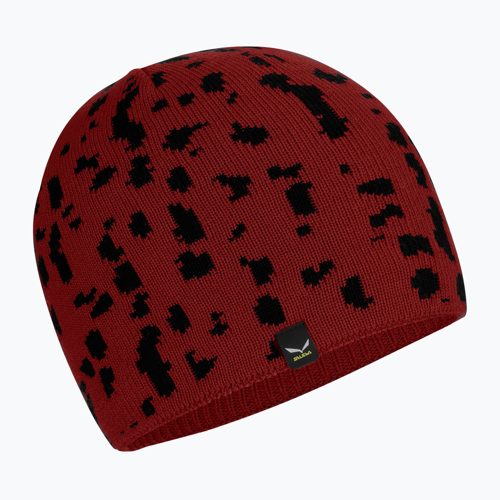 Czapka zimowa dziecięca Salewa Kids Merino syrah 