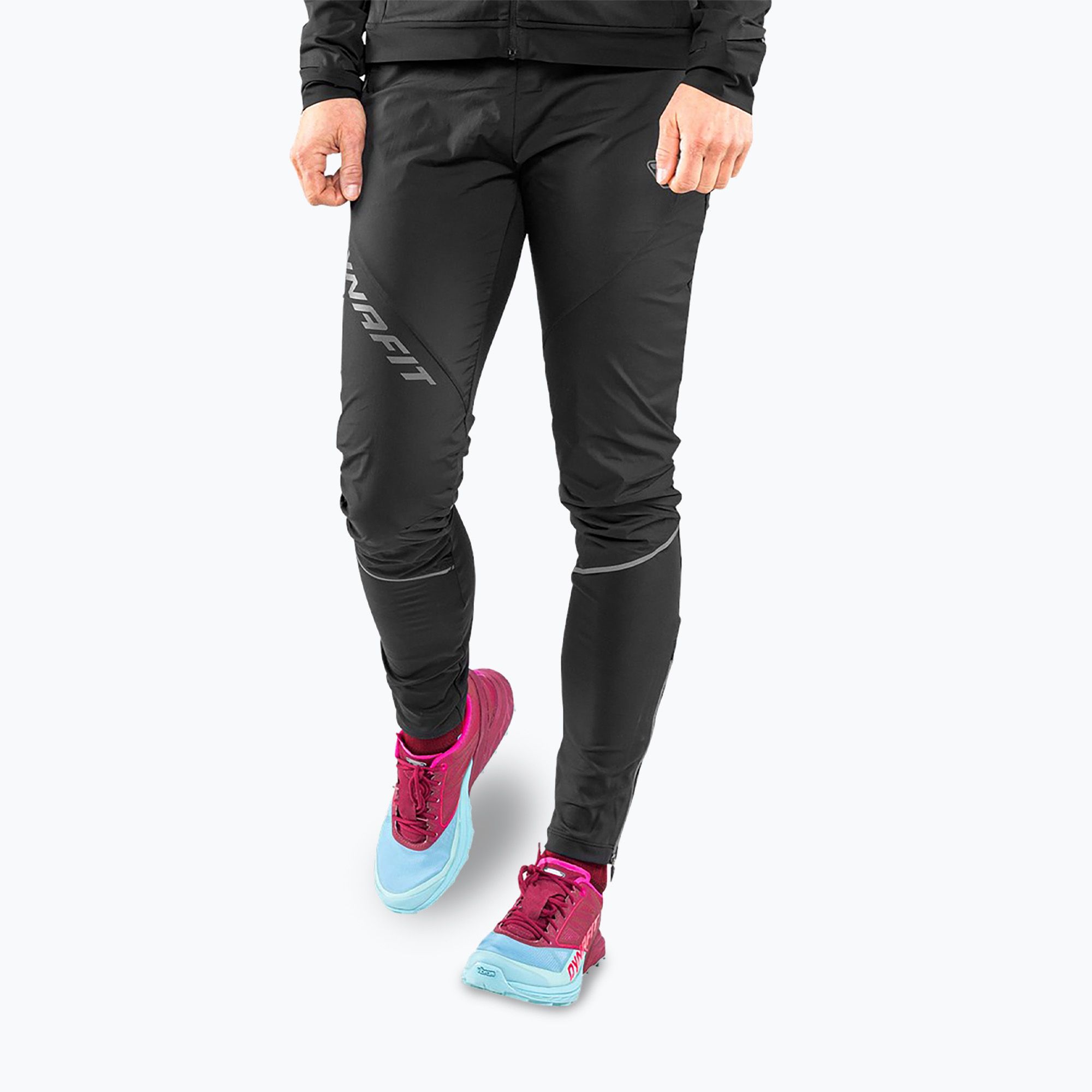 Spodnie do biegania damskie DYNAFIT Alpine Hybrid black out magnet 