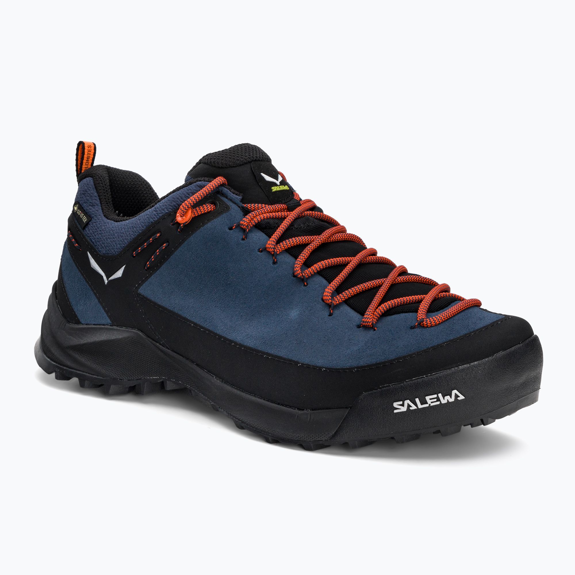 Buty podejściowe męskie Salewa Wildfire Leather GTX dark denim/black 