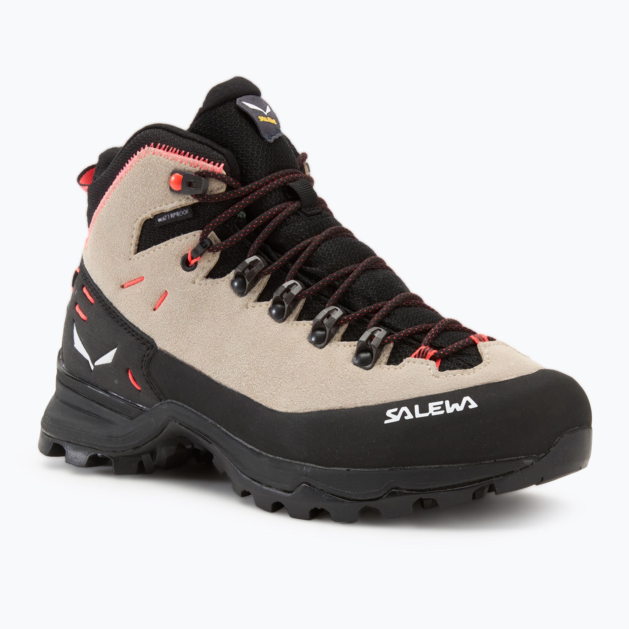 Buty trekkingowe damskie Salewa Alp Mate Winter Mid PTX oatmeal/ black 