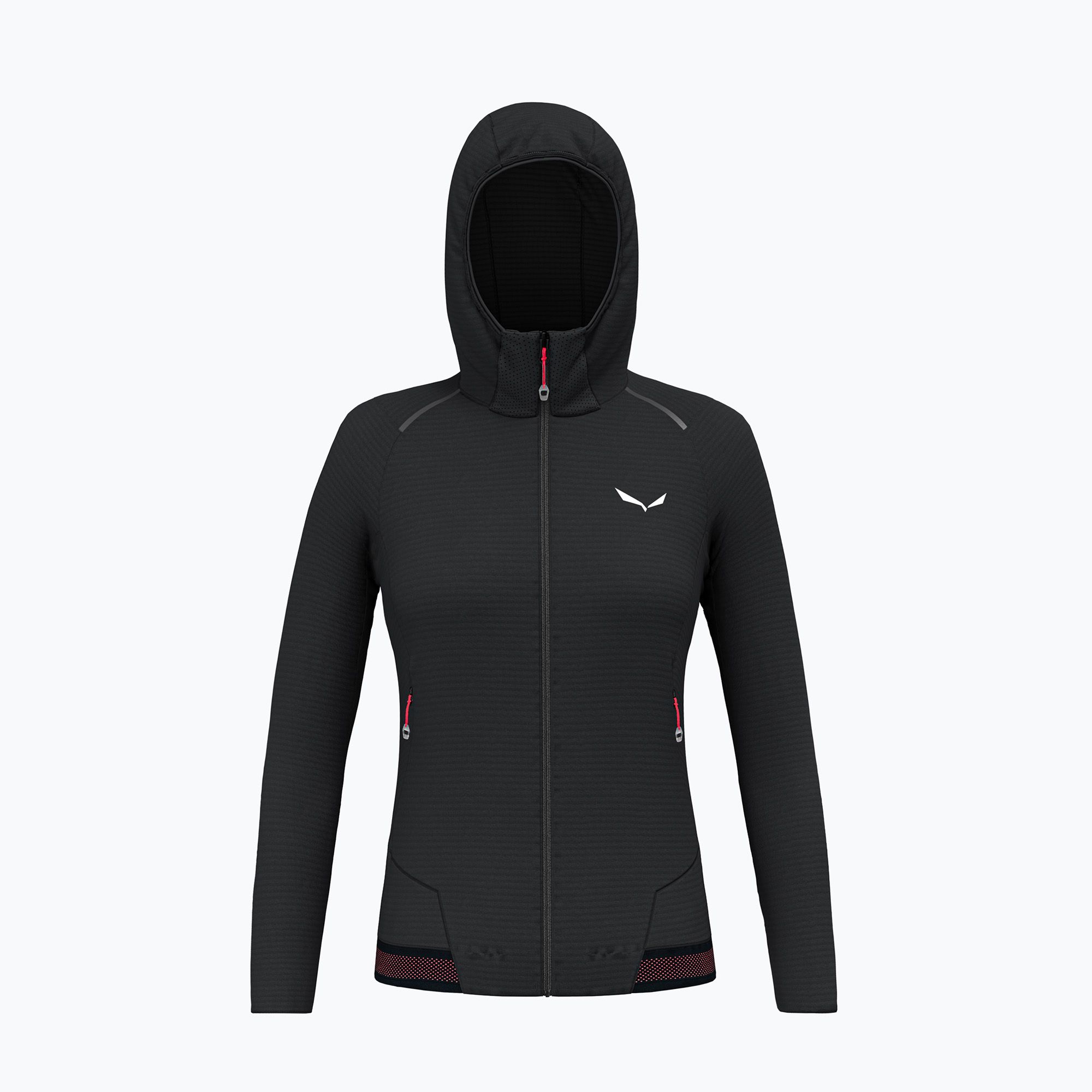 Bluza trekkingowa damska Salewa Pedroc PL Hooded black out 