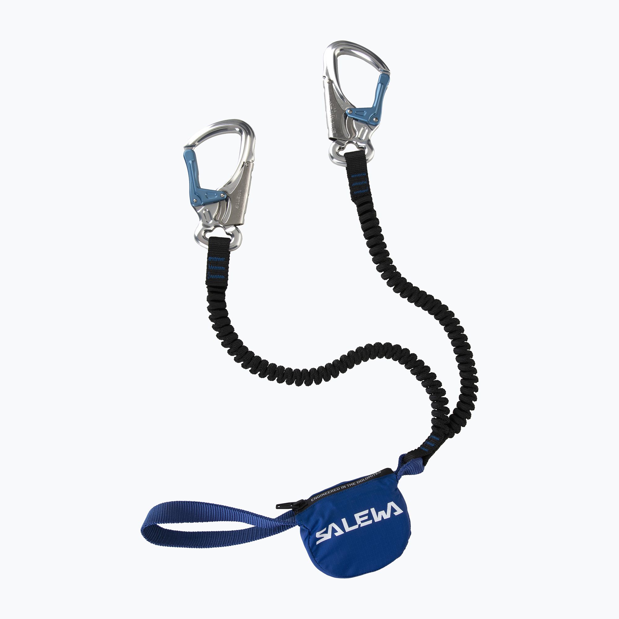 Lonża Salewa Via Ferrata Premium Attac black/blue 