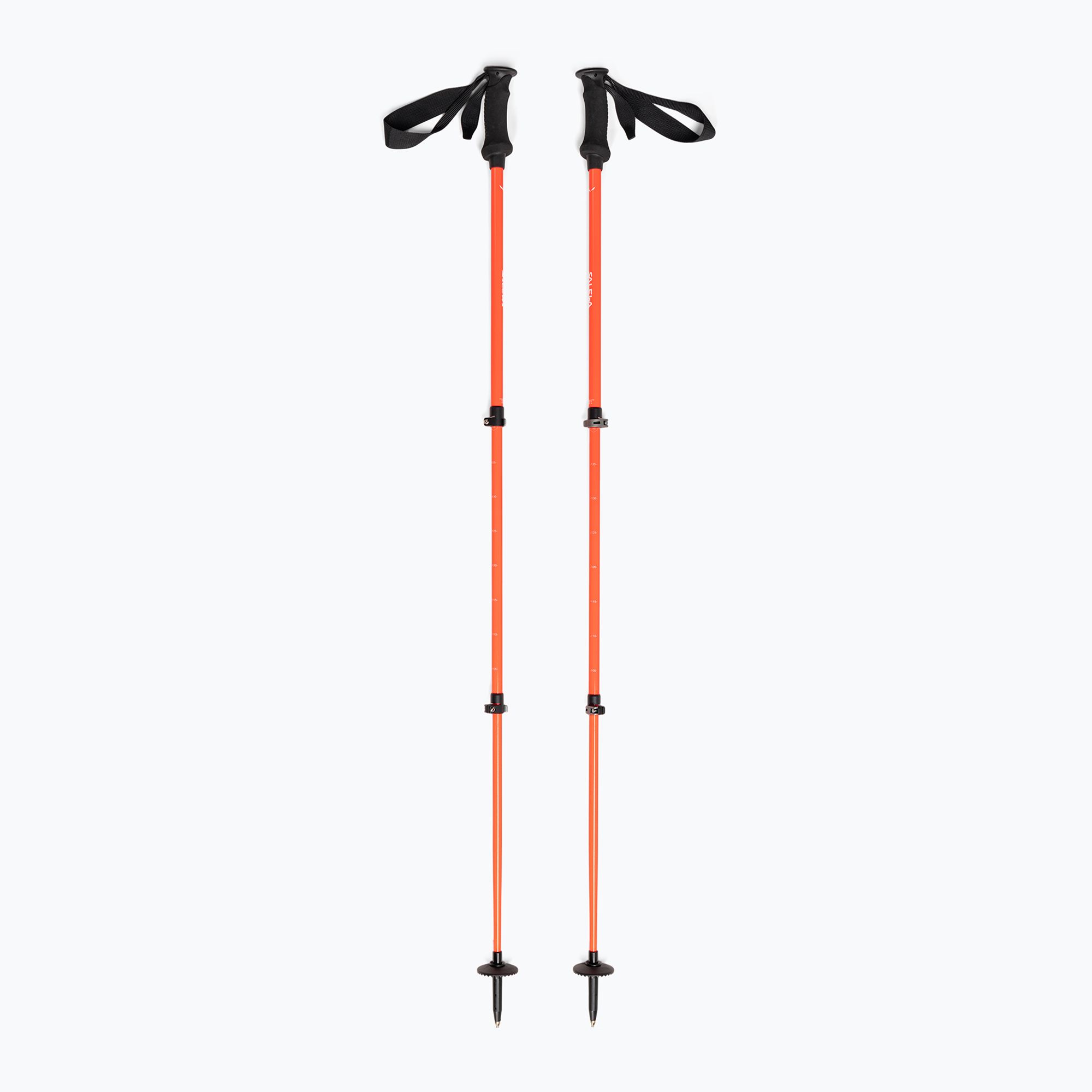 Kije trekkingowe Salewa Puez Aluminum Pro hot neon orange 