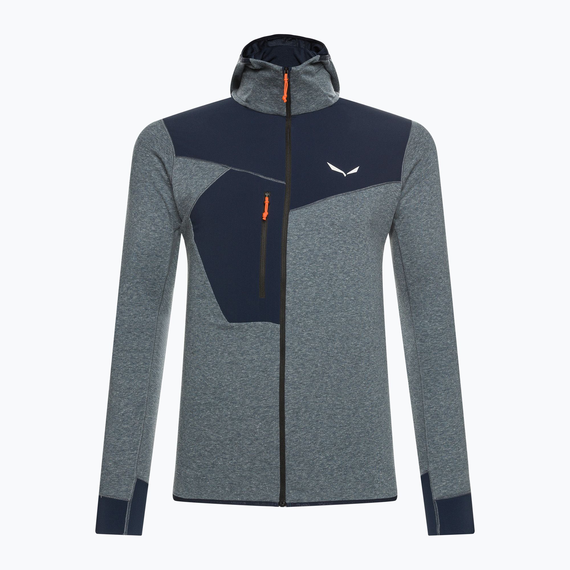 Bluza trekkingowa męska Salewa Puez 2 Dry Hood FZ navy blazer/0910 