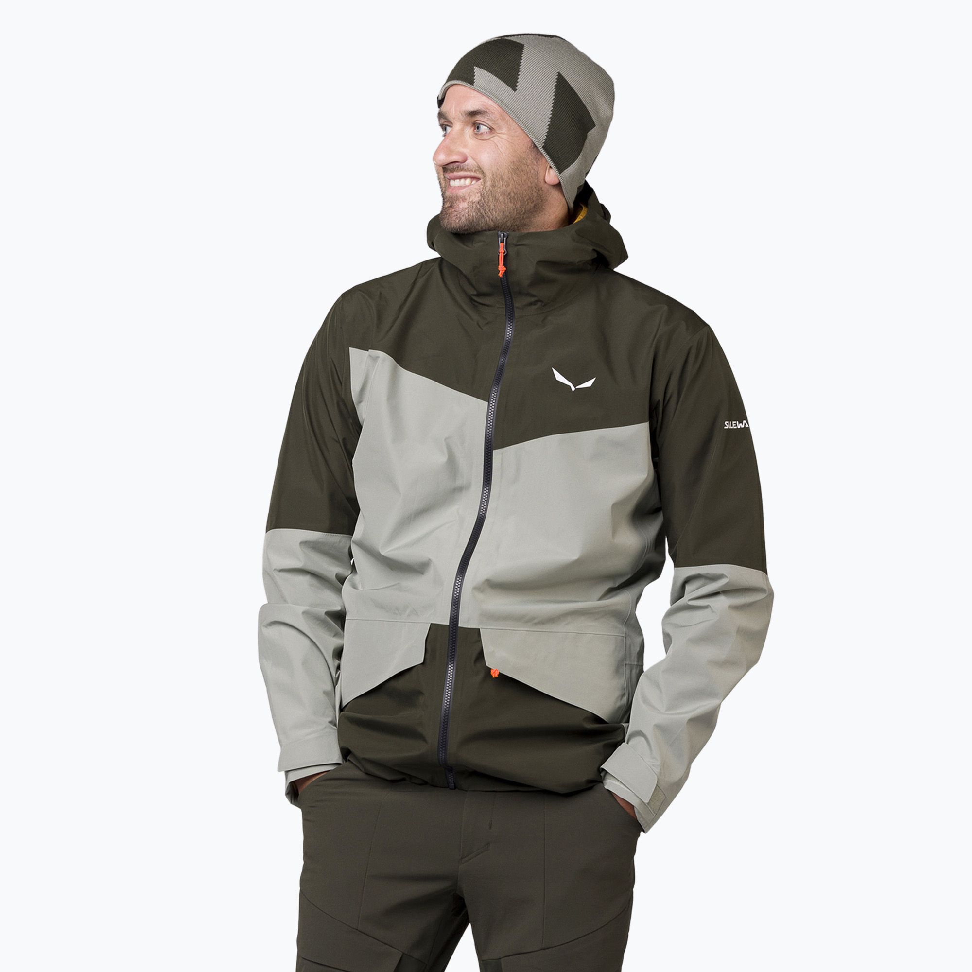 Kurtka przeciwdeszczowa męska Salewa Puez GTX 2L dark olive 
