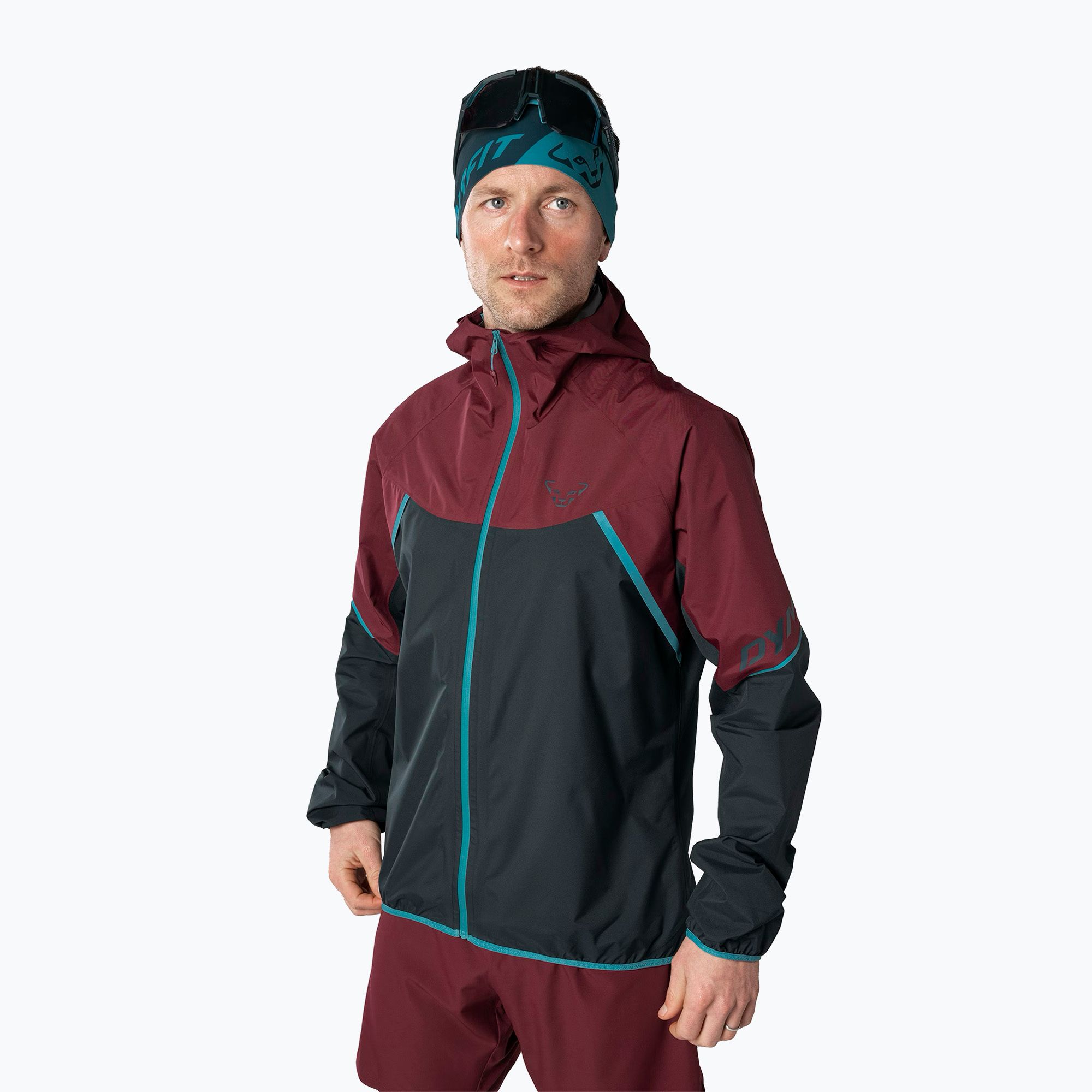 Kurtka do biegania męska DYNAFIT Alpine GTX burgundy 