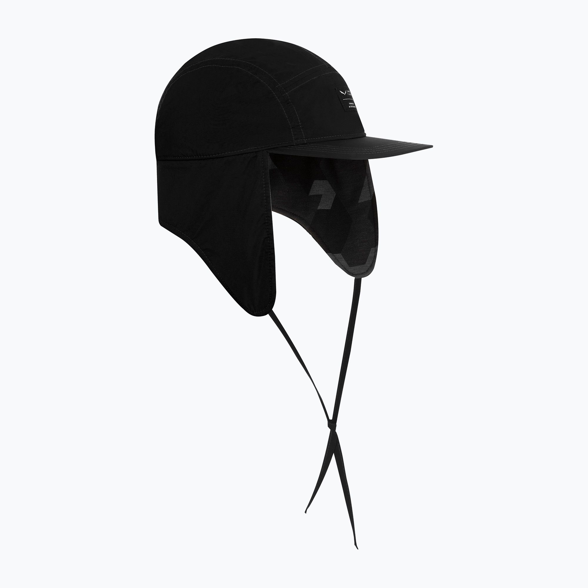 Czapka zimowa Salewa Sella Flat Cap black out 