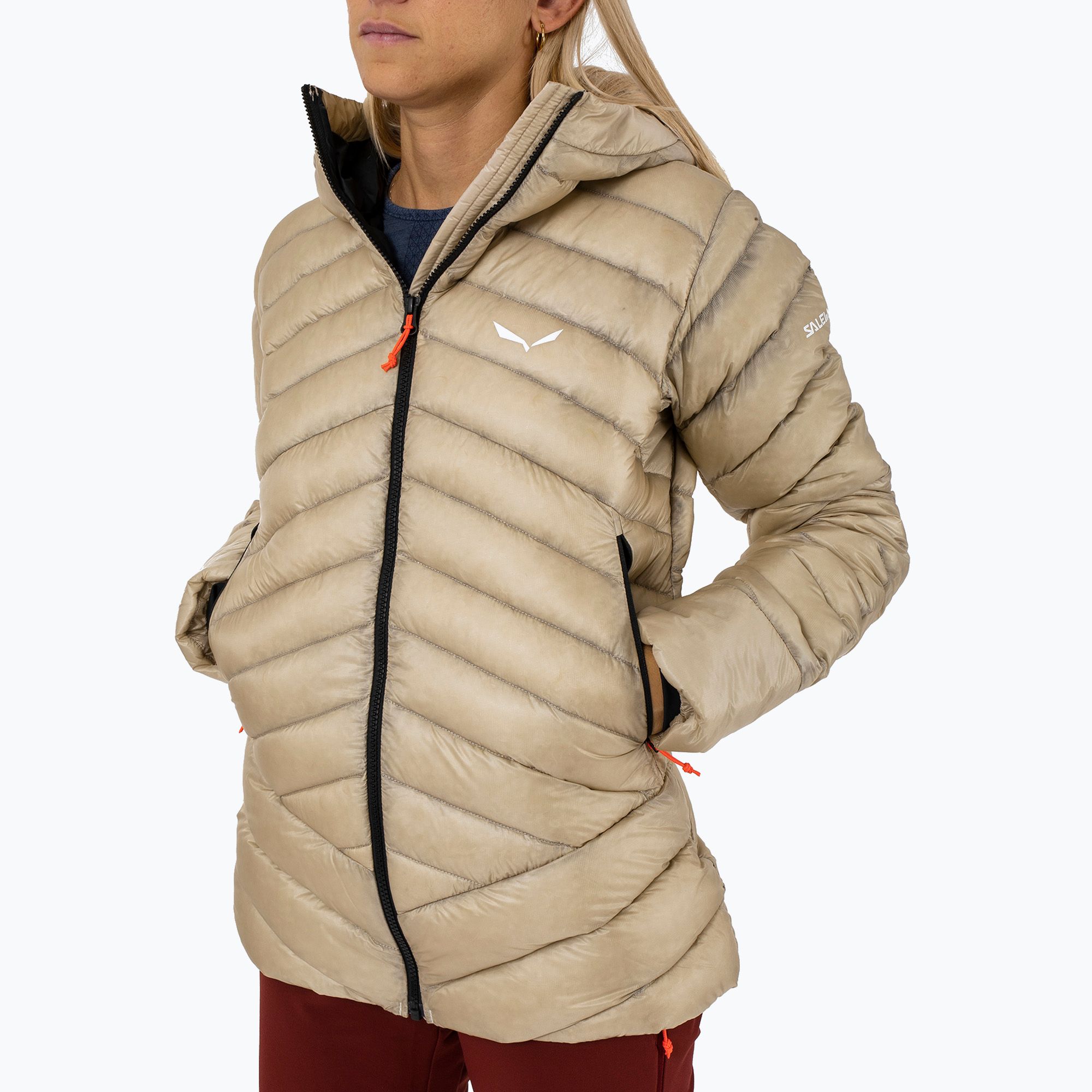 Kurtka damska Salewa Ortles Med 3 Rds Dwn oatmeal/0910 