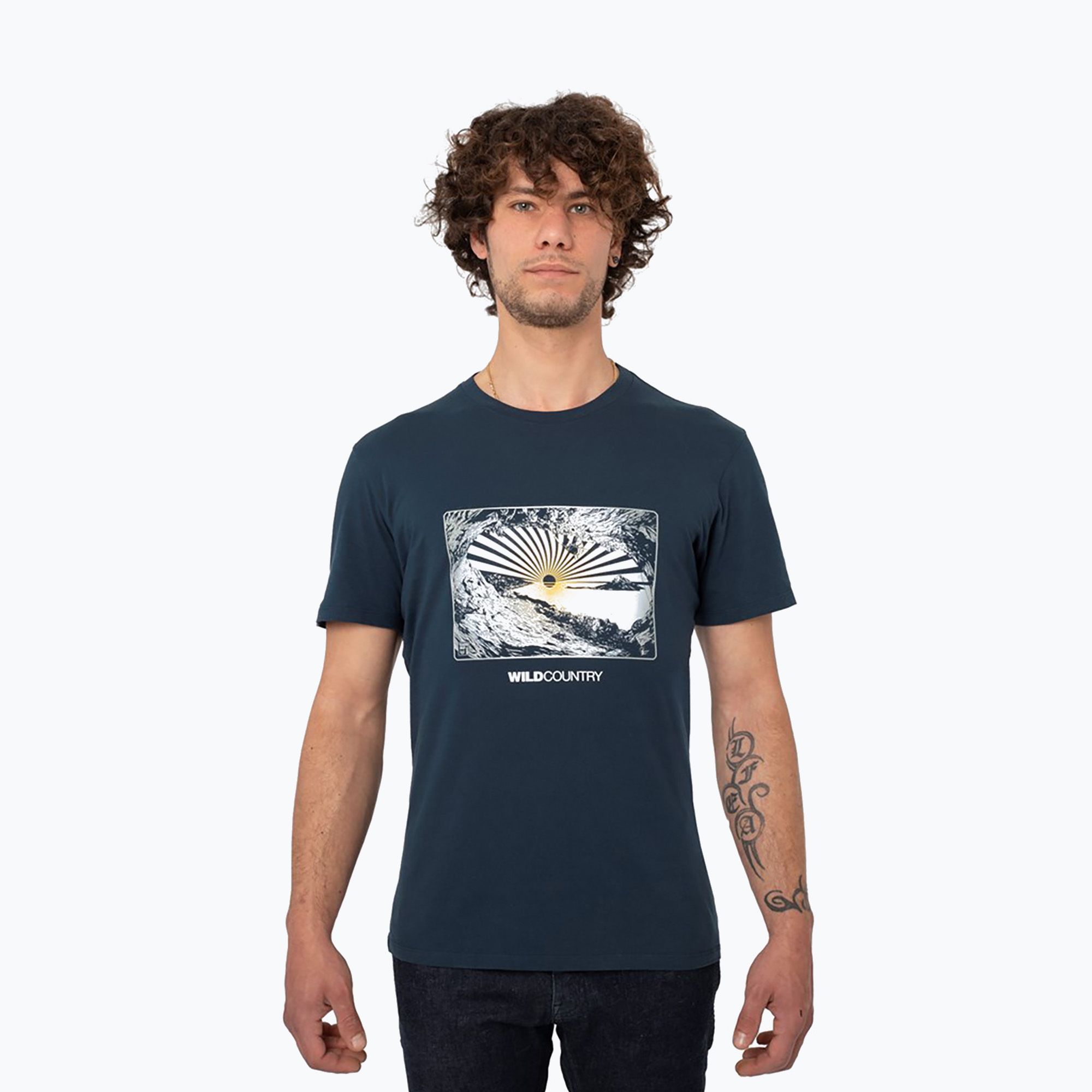 Koszulka wspinaczkowa męska Wild Country Flow navy 