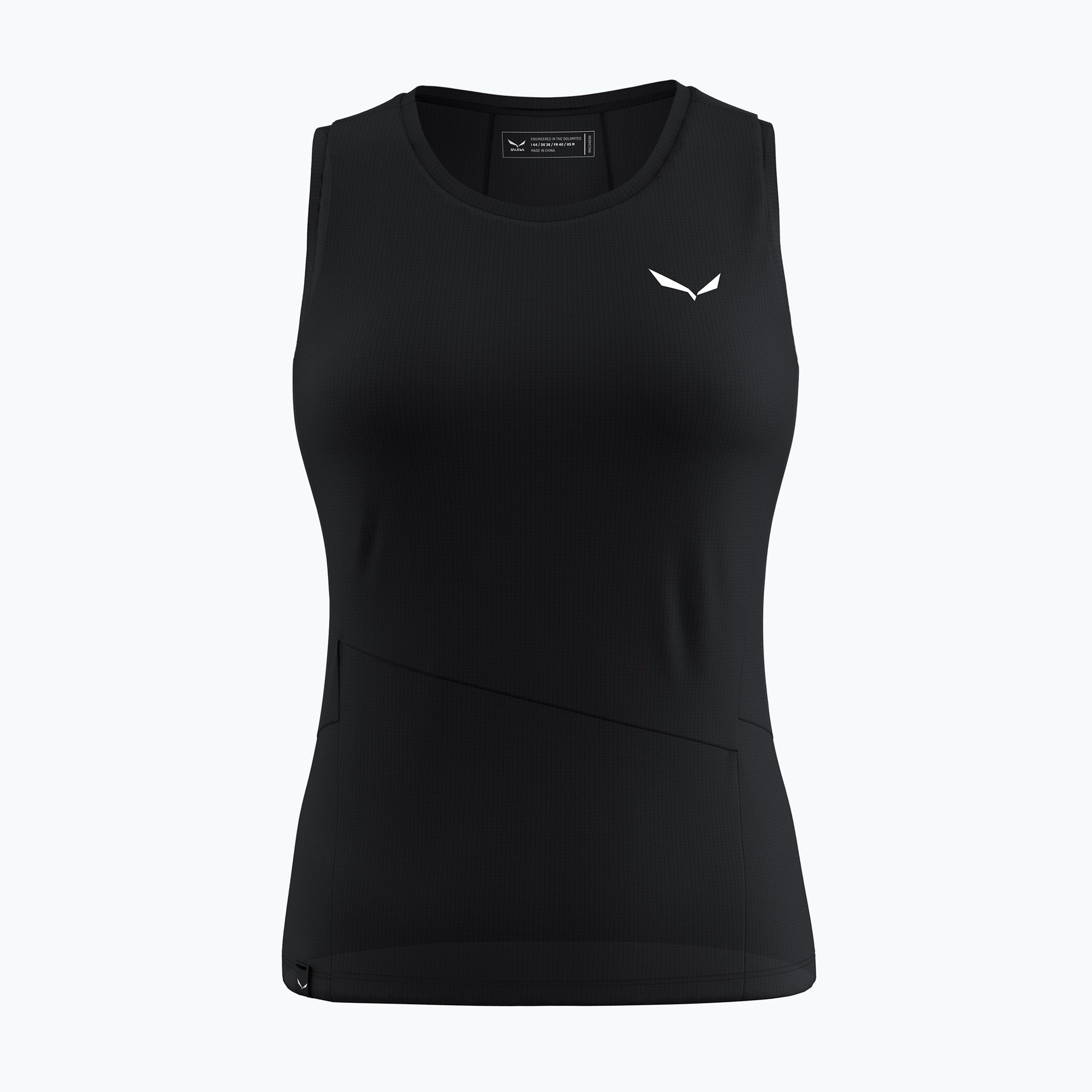 Koszulka trekkingowa damska Salewa Puez Sporty Dry Tank black out 
