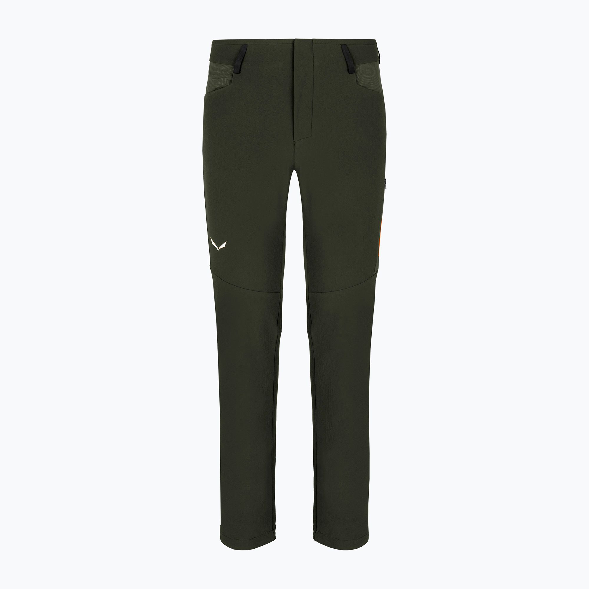 Spodnie softshell męskie Salewa Agner DST dark olive 