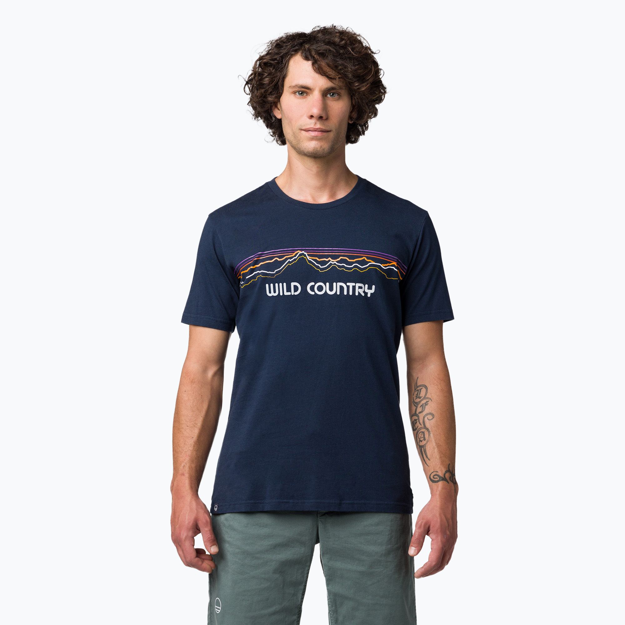 Koszulka męska Wild Country Stamina navy 