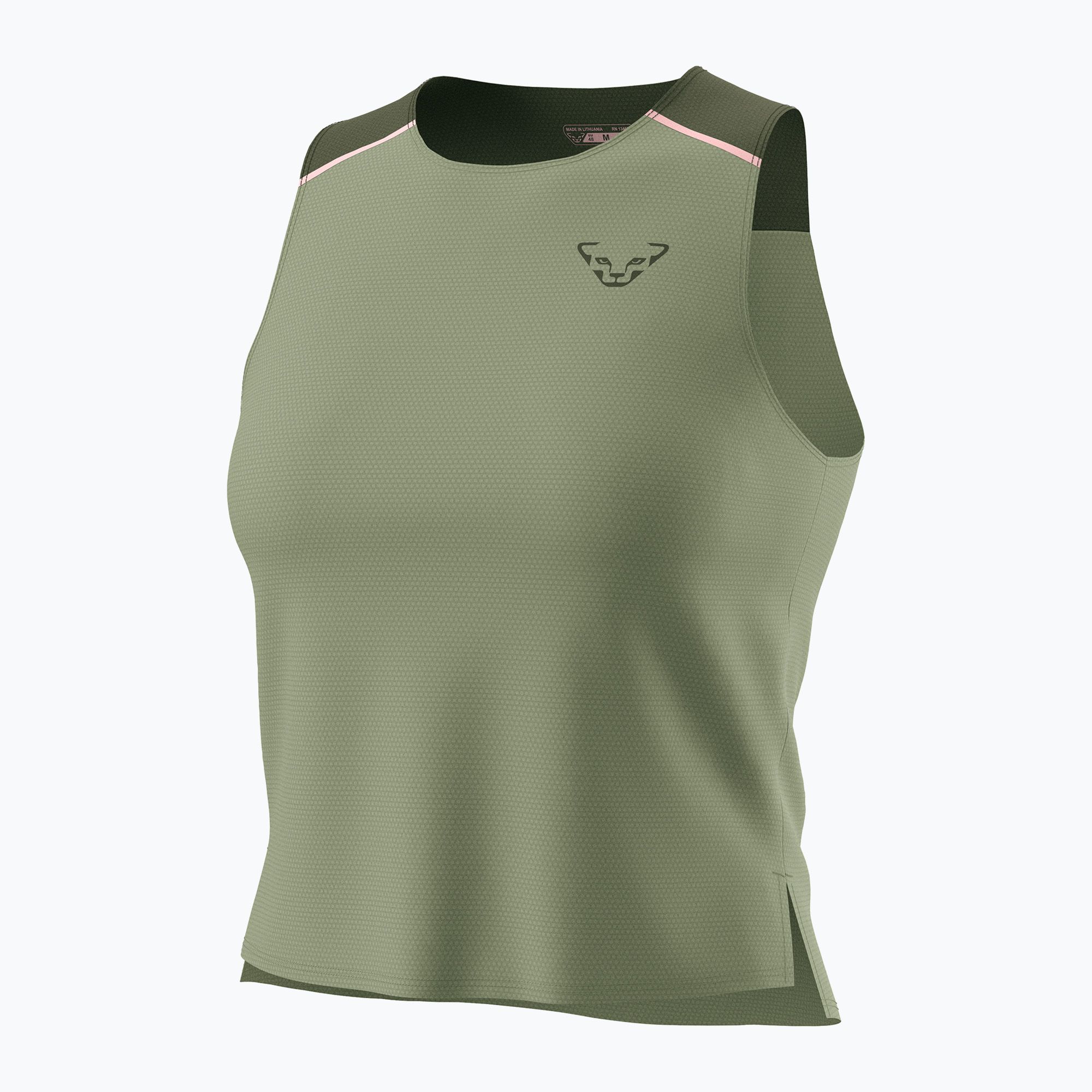 Koszulka do biegania damska DYNAFIT Sky Crop Top sage 