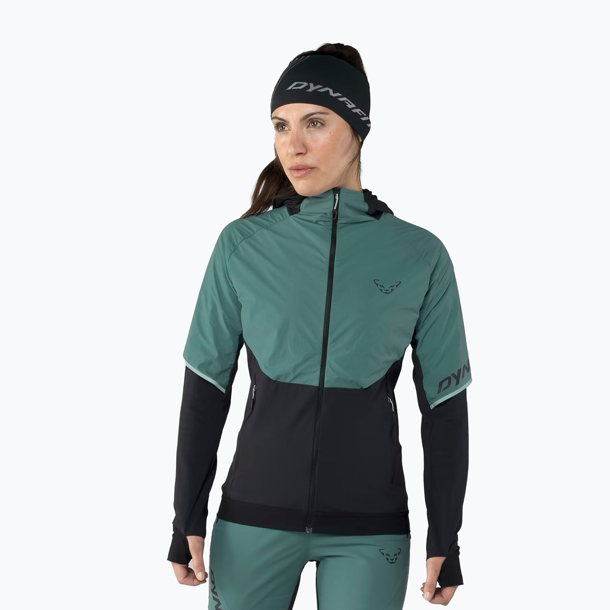 Kurtka do biegania damska DYNAFIT Alpine Hybrid atlantic 