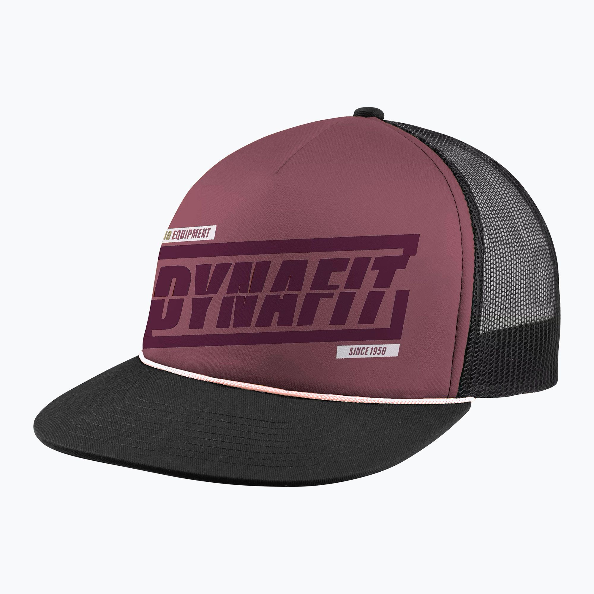 Czapka z daszkiem DYNAFIT Graphic Trucker dark rose/tabloid 