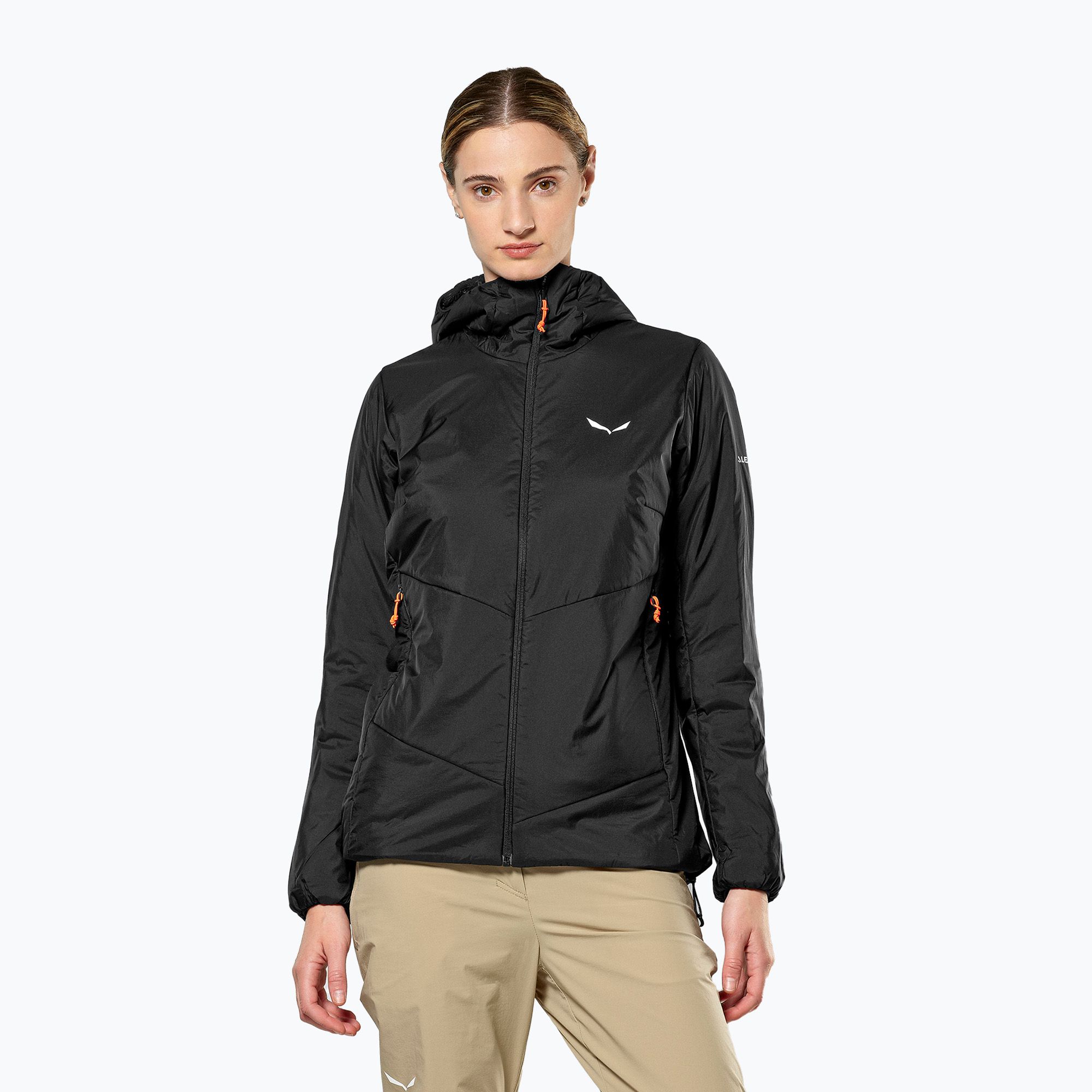 Kurtka hybrydowa damska Salewa Puez Catinaccio 2 TWR HD black out 