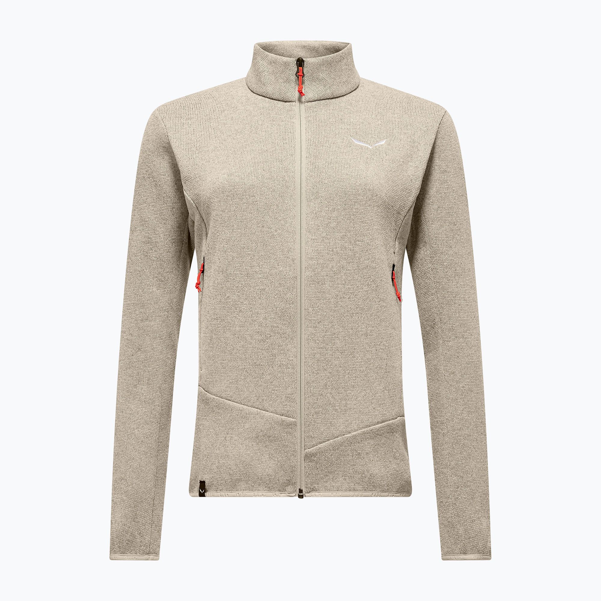 Bluza trekkingowa damska Salewa Puez Rocca Pl oatmeal 