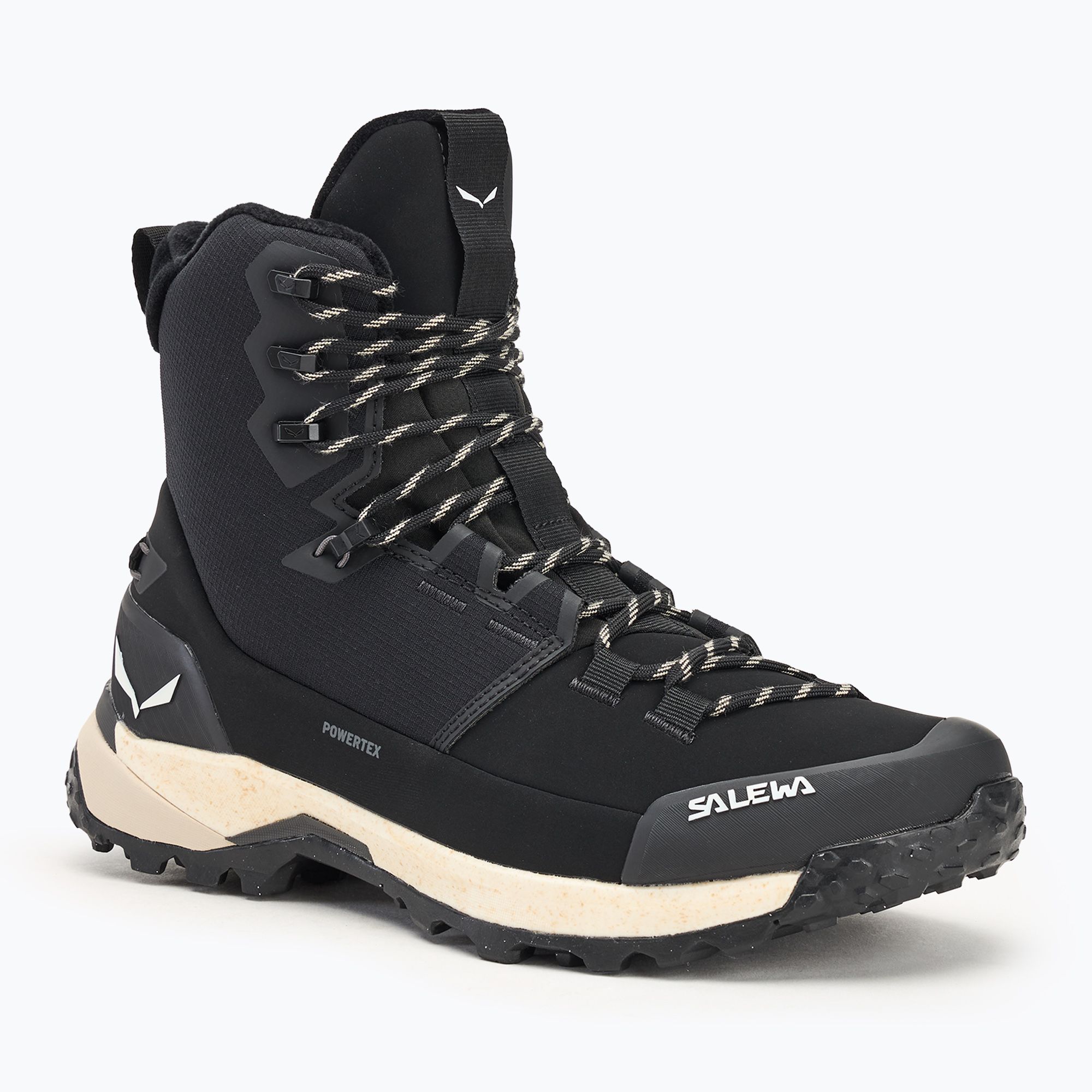 Buty trekkingowe damskie Salewa Puez Winter Mid Ptx black/black 