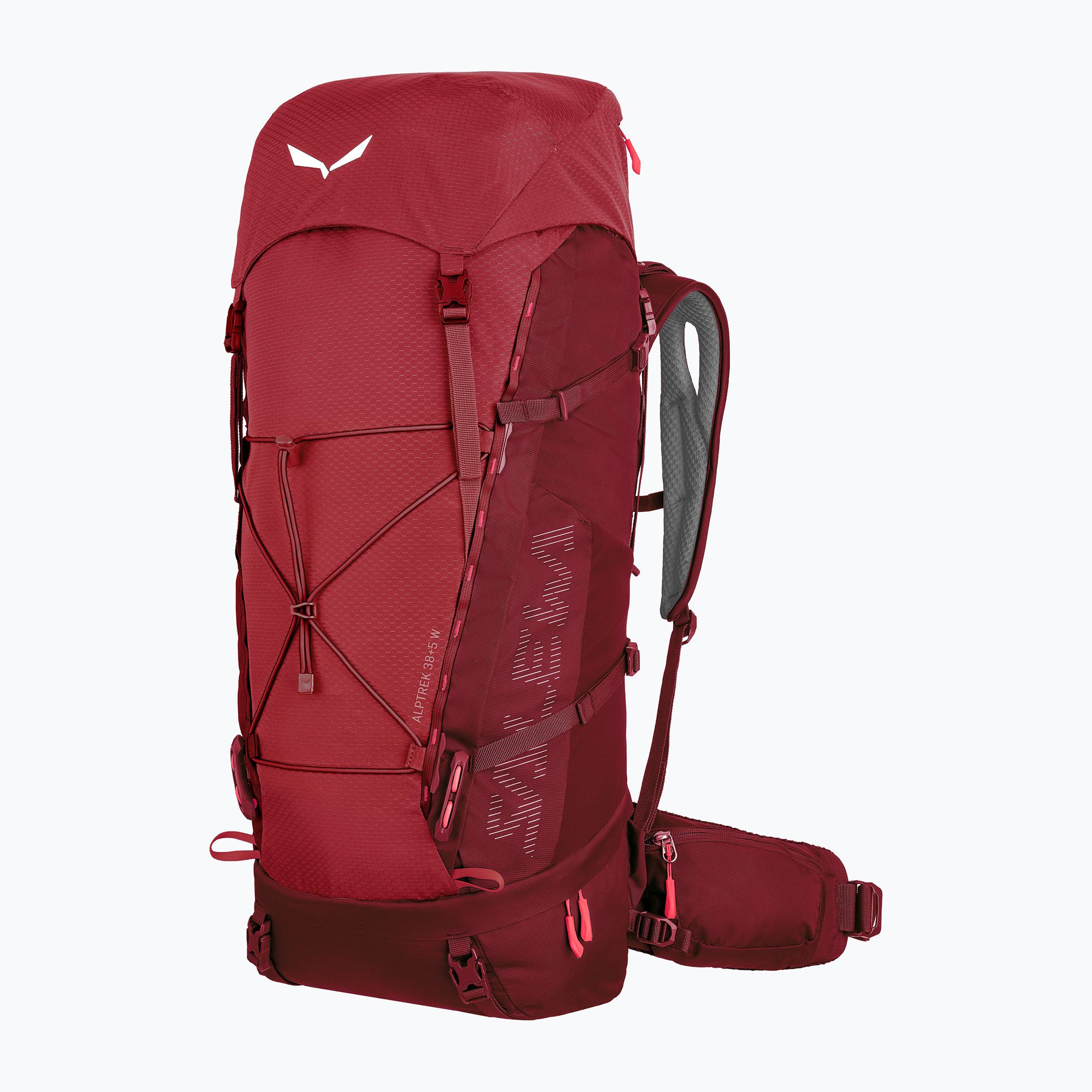 Plecak trekkingowy Salewa Alptrek 38+5 l pompeian red/syrah 