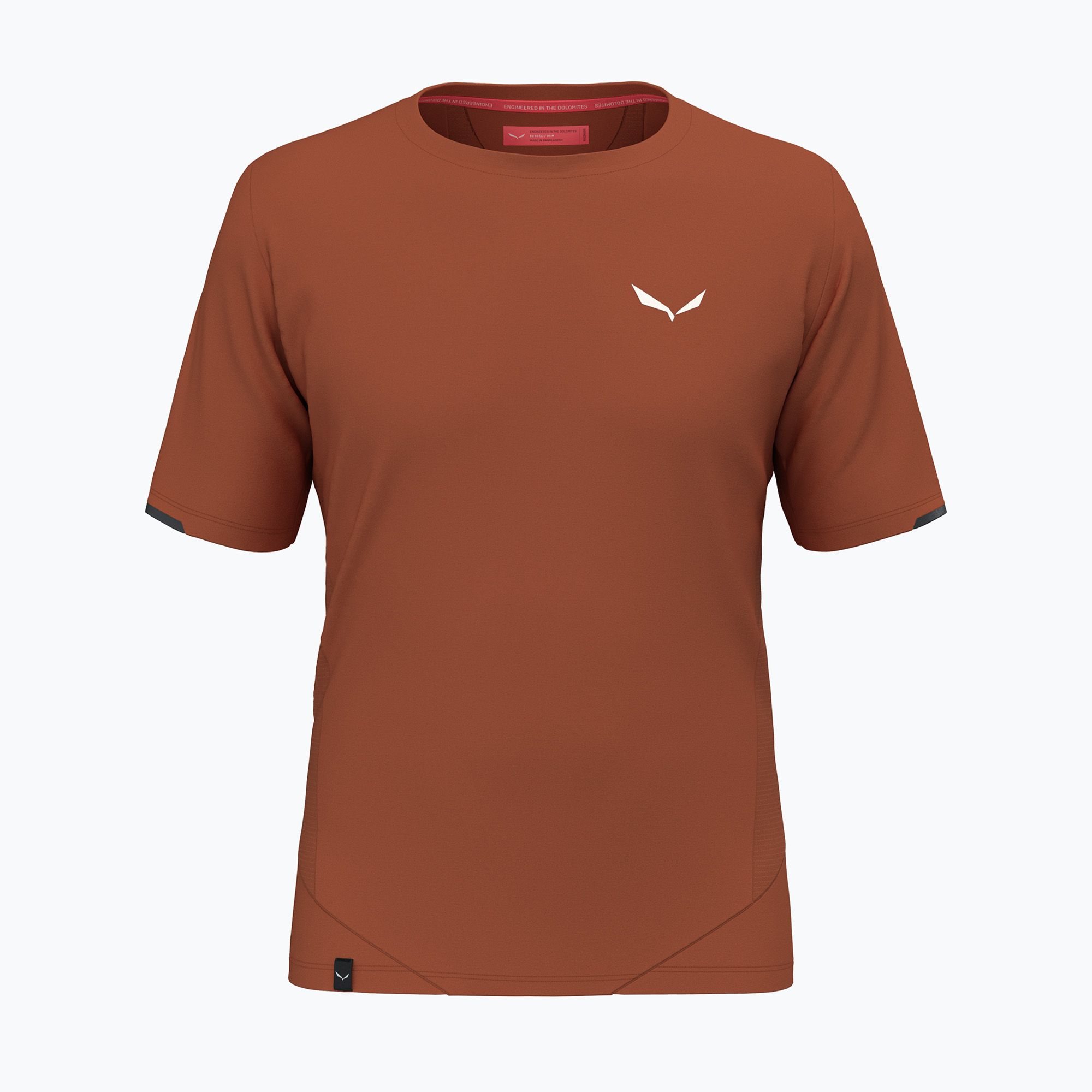 Koszulka trekkingowa męska Salewa Pedroc Dry Hyb bombay brown 