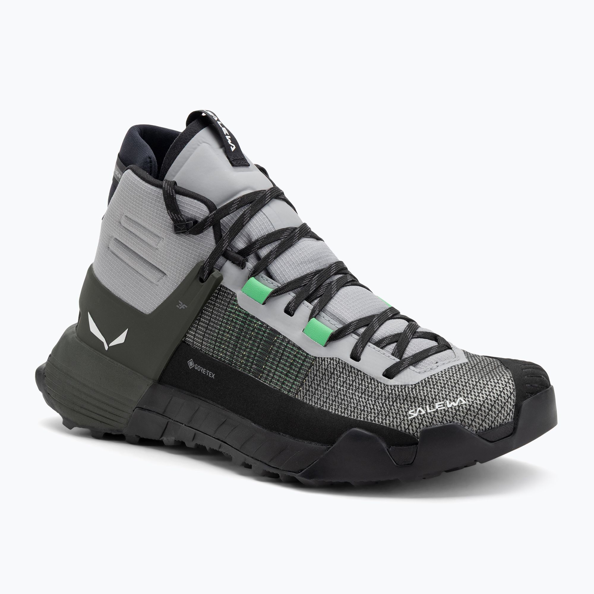 Buty podejściowe męskie Salewa Wildfire Nxt Mid GTX alloy/dark olive 