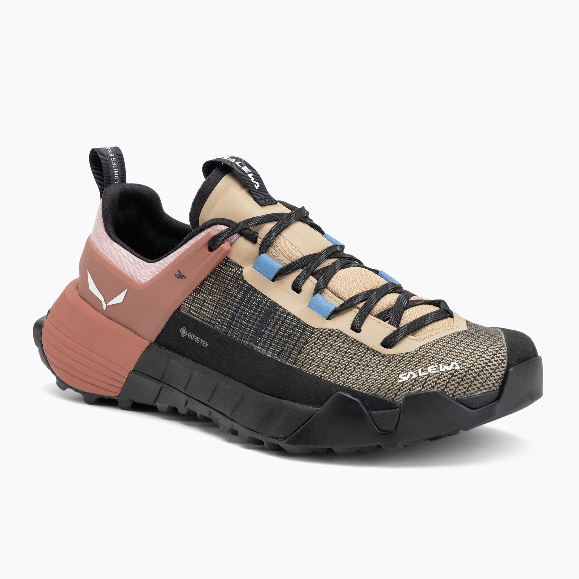Buty podejściowe damskie Salewa Wildfire Nxt GTX quicksand/ertuscan red 