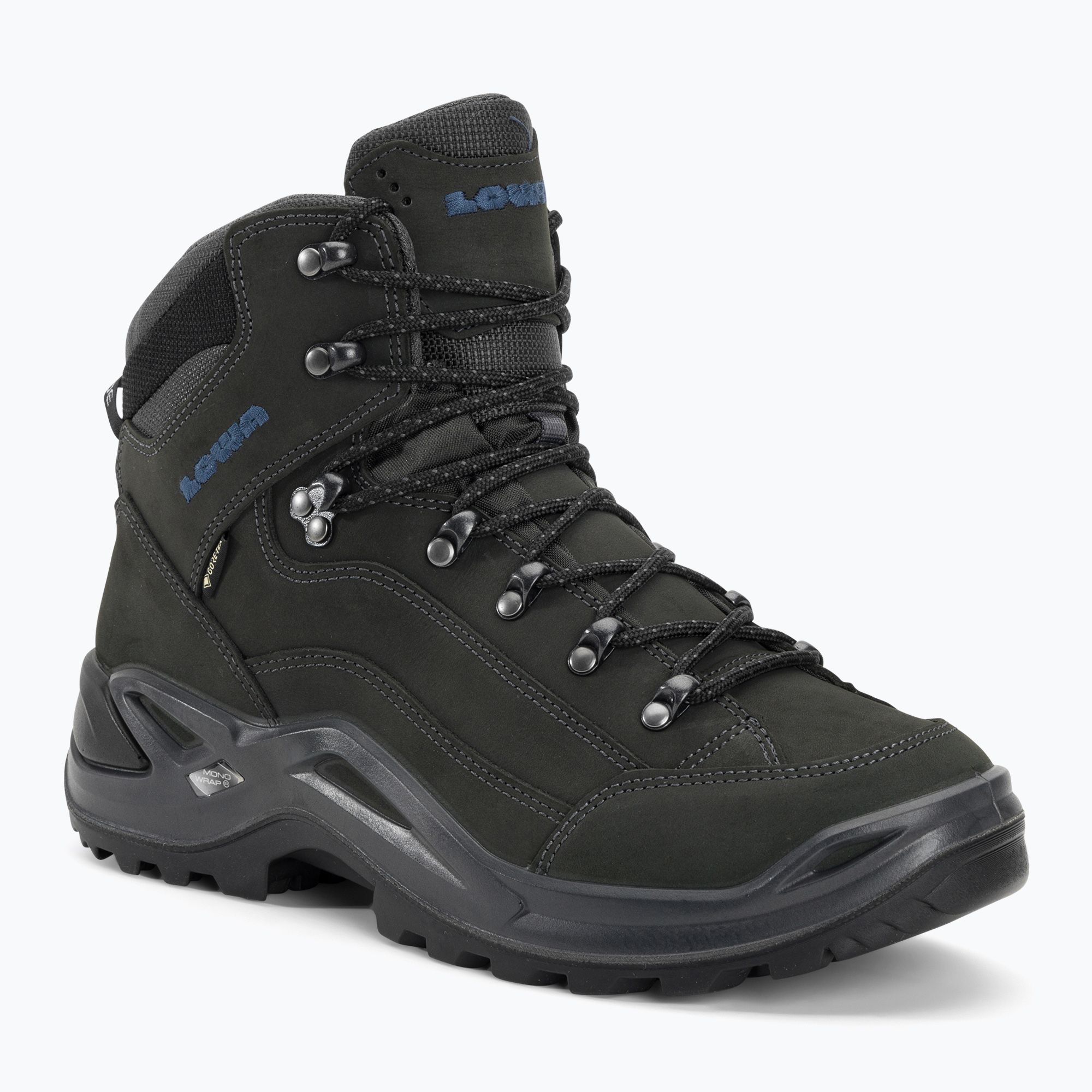 Buty turystyczne męskie LOWA Renegade GTX Mid anthracite/steel blue 