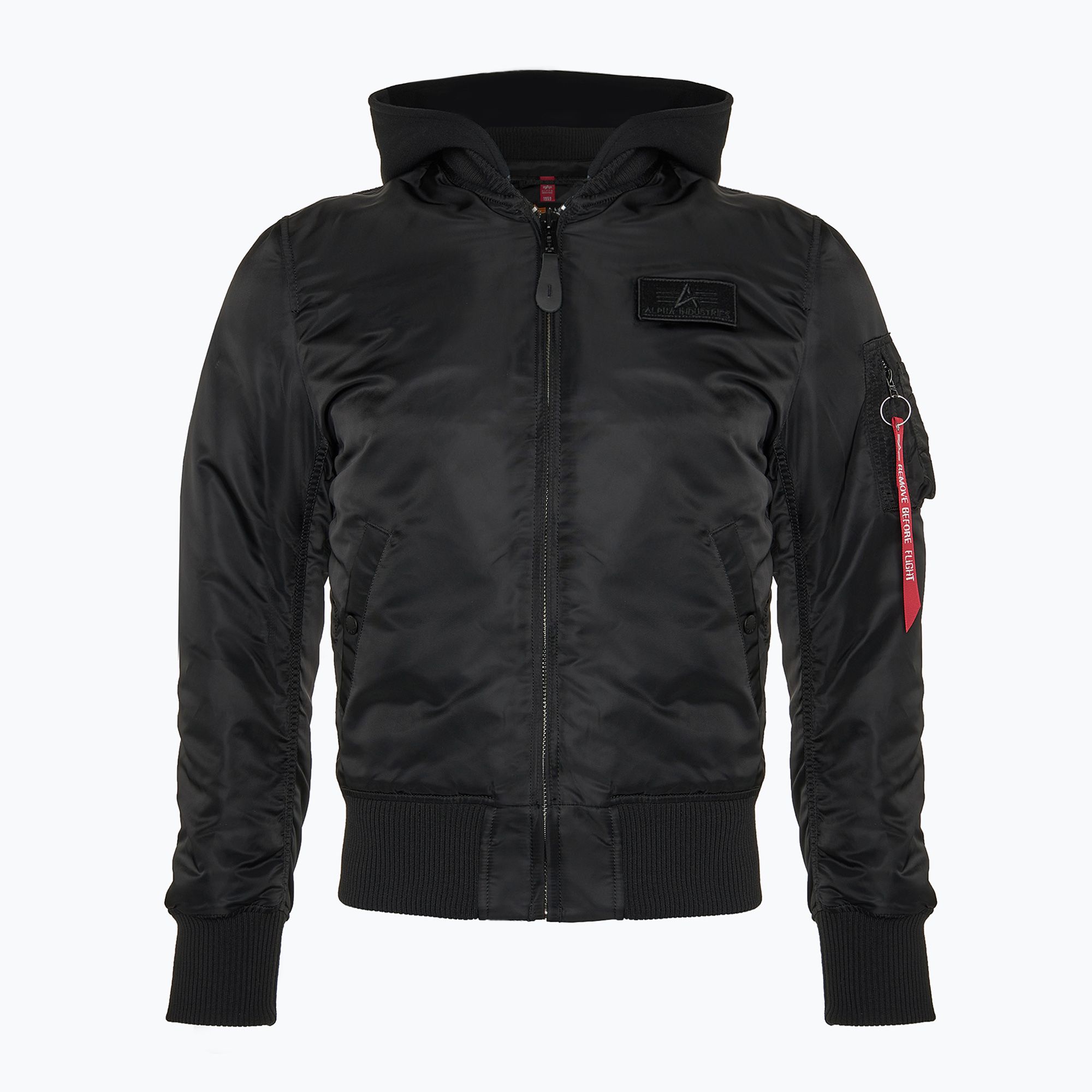 Kurtka męska Alpha Industries MA-1 ZH Back Print black/rainbow reflective 