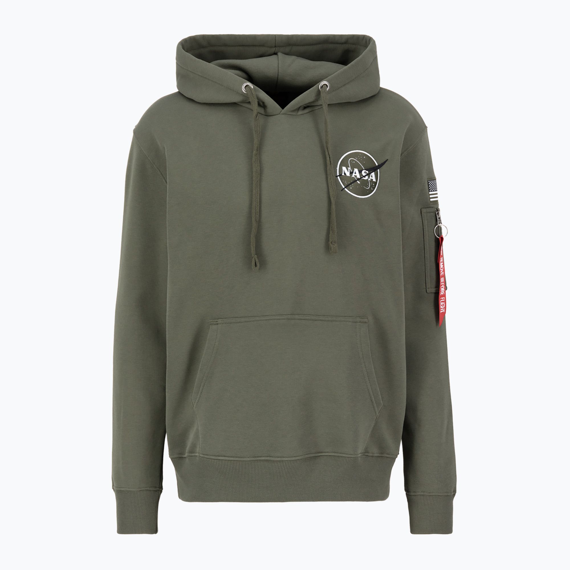 Bluza męska Alpha Industries Space Shuttle dark olive 