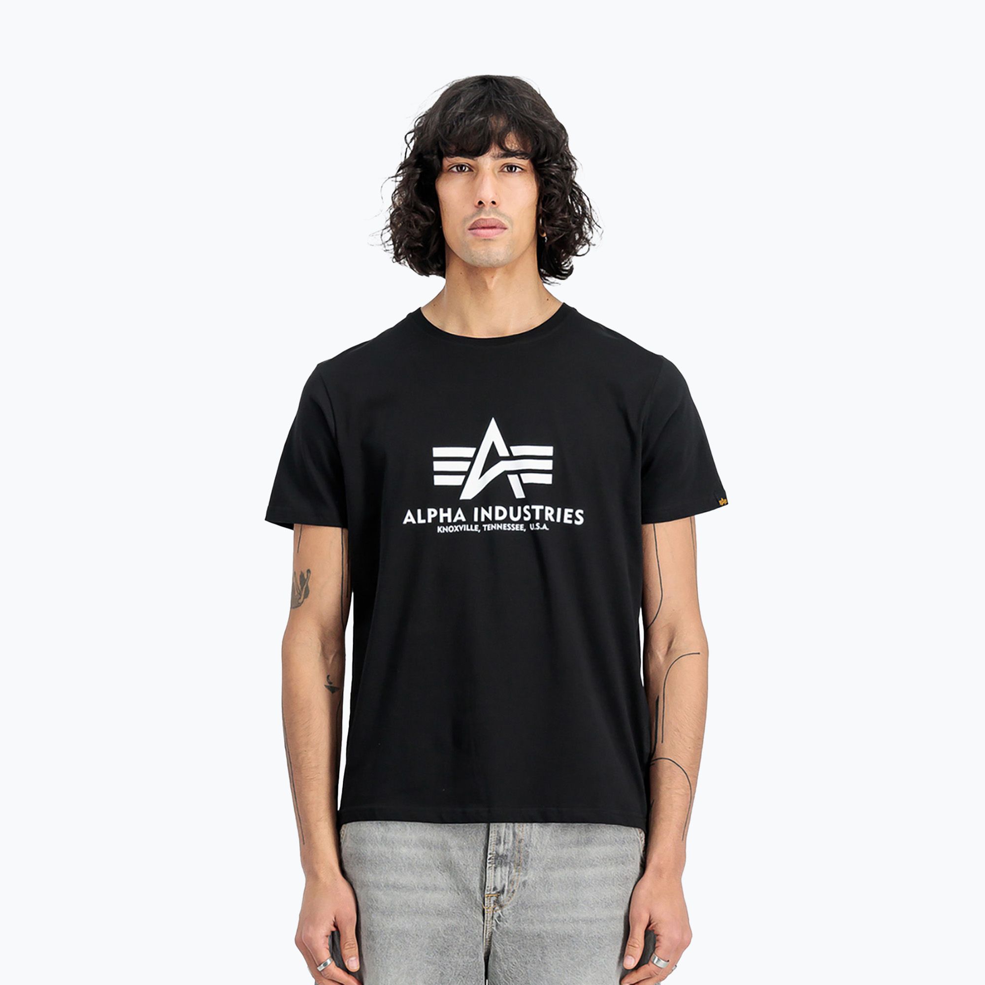 Koszulki męskie Alpha Industries Basic T (2 szt.) black 