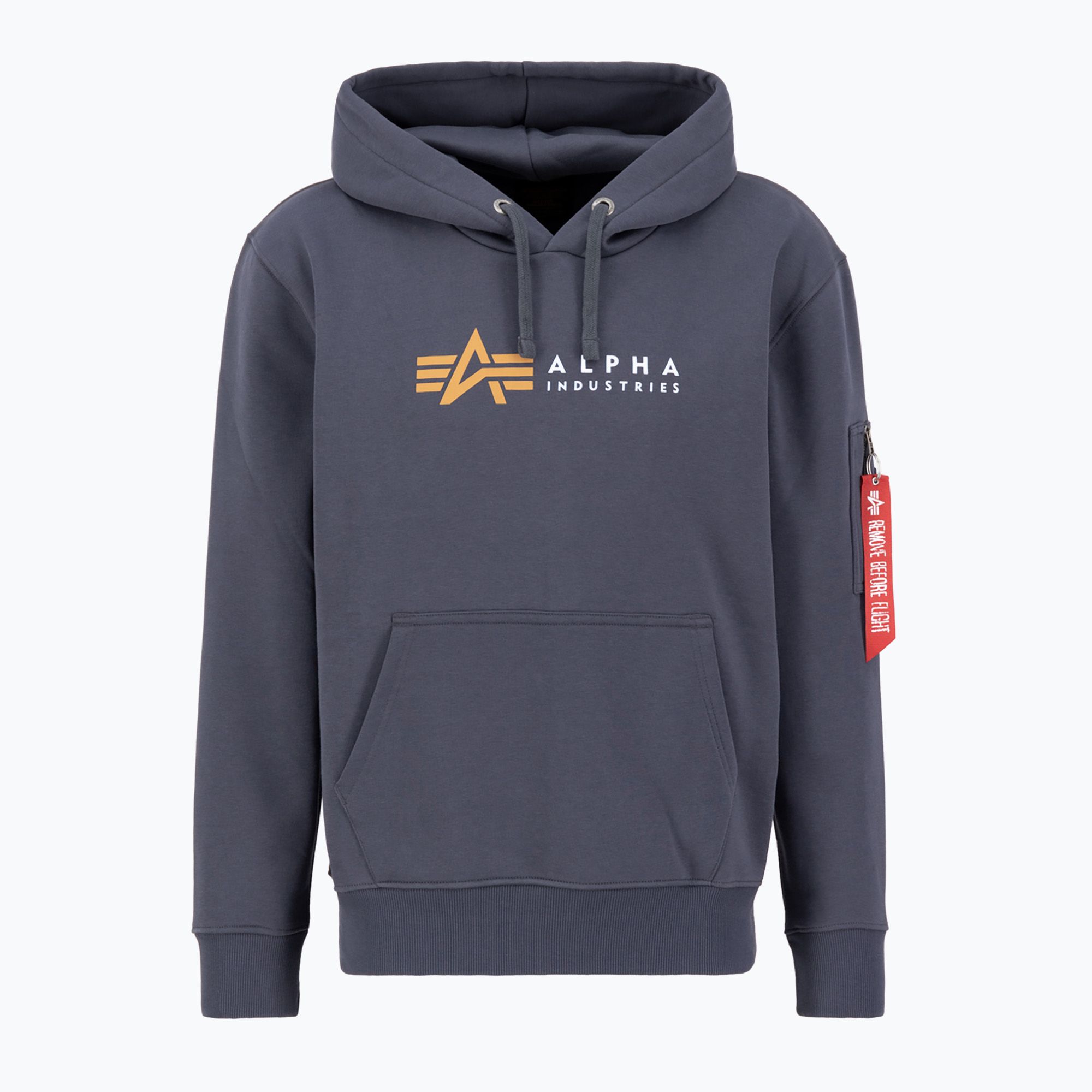 Bluza męska Alpha Industries Alpha Label grey/black 