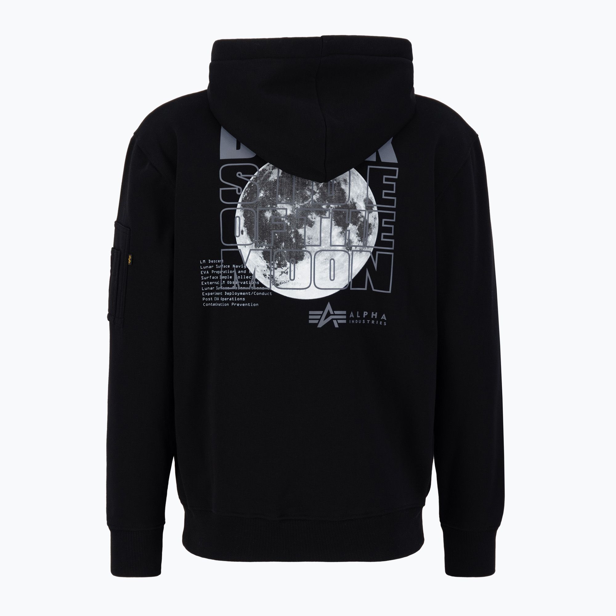 Bluza męska Alpha Industries Dark Side black/reflective 